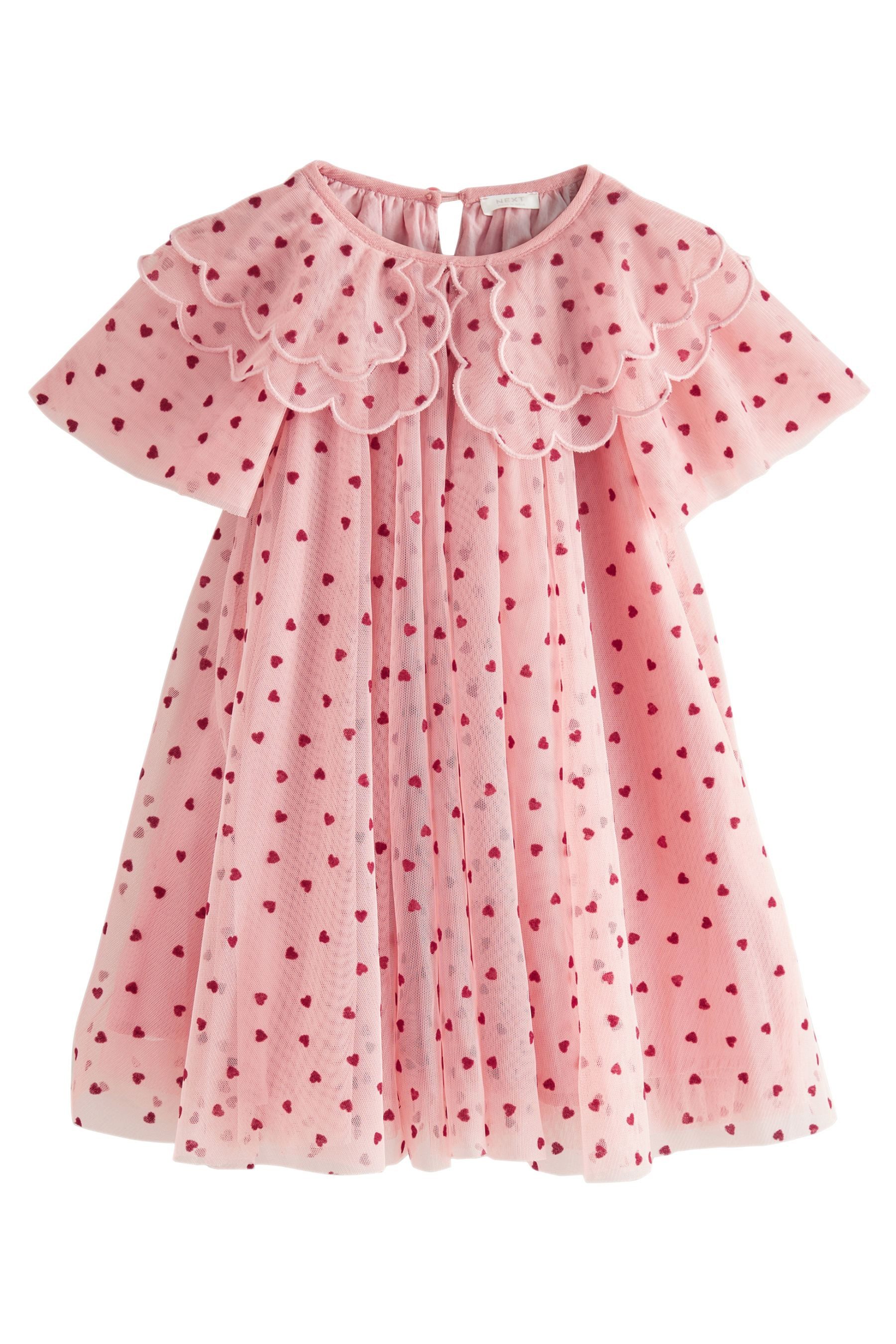 Next Jerseykleid Partykleid mit Mesh und günstig online kaufen