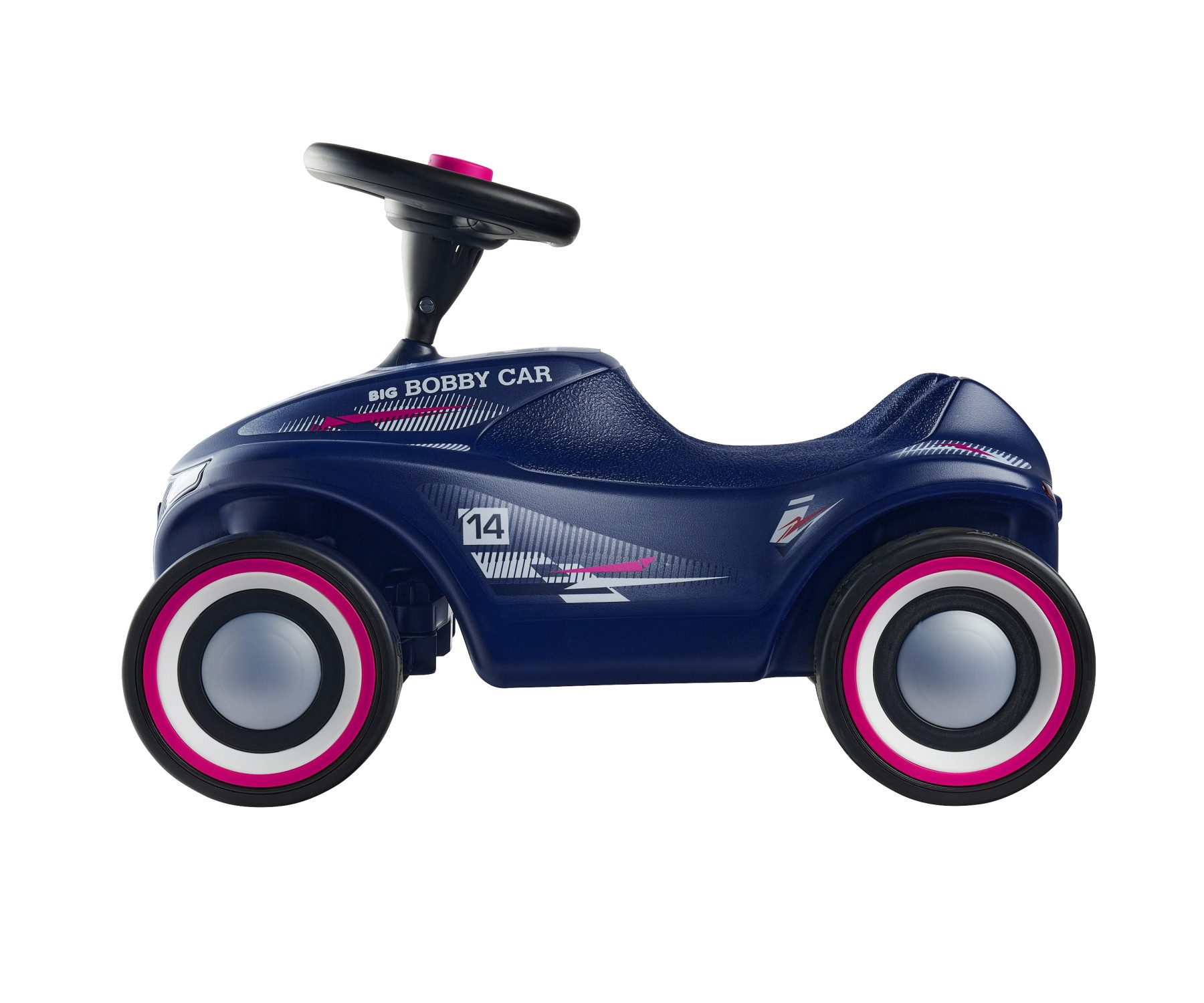 BIG Rutscherauto BIG Bobby Car Neo RS Blau, Made in Germany – Bild 3 von 5