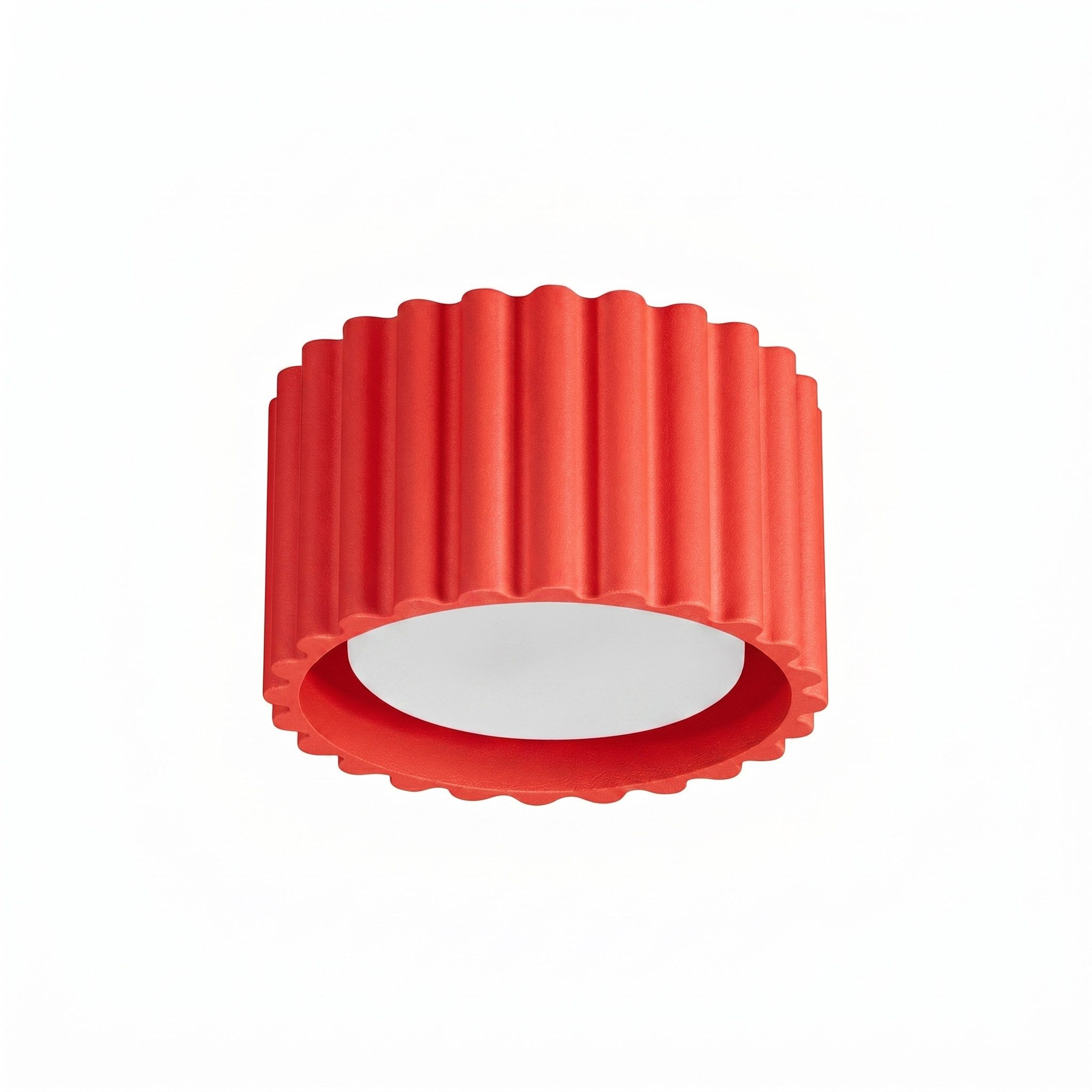 SOLLUX lighting Deckenleuchte Plafond AURA 1 rot Gx53, Nicht enthalten