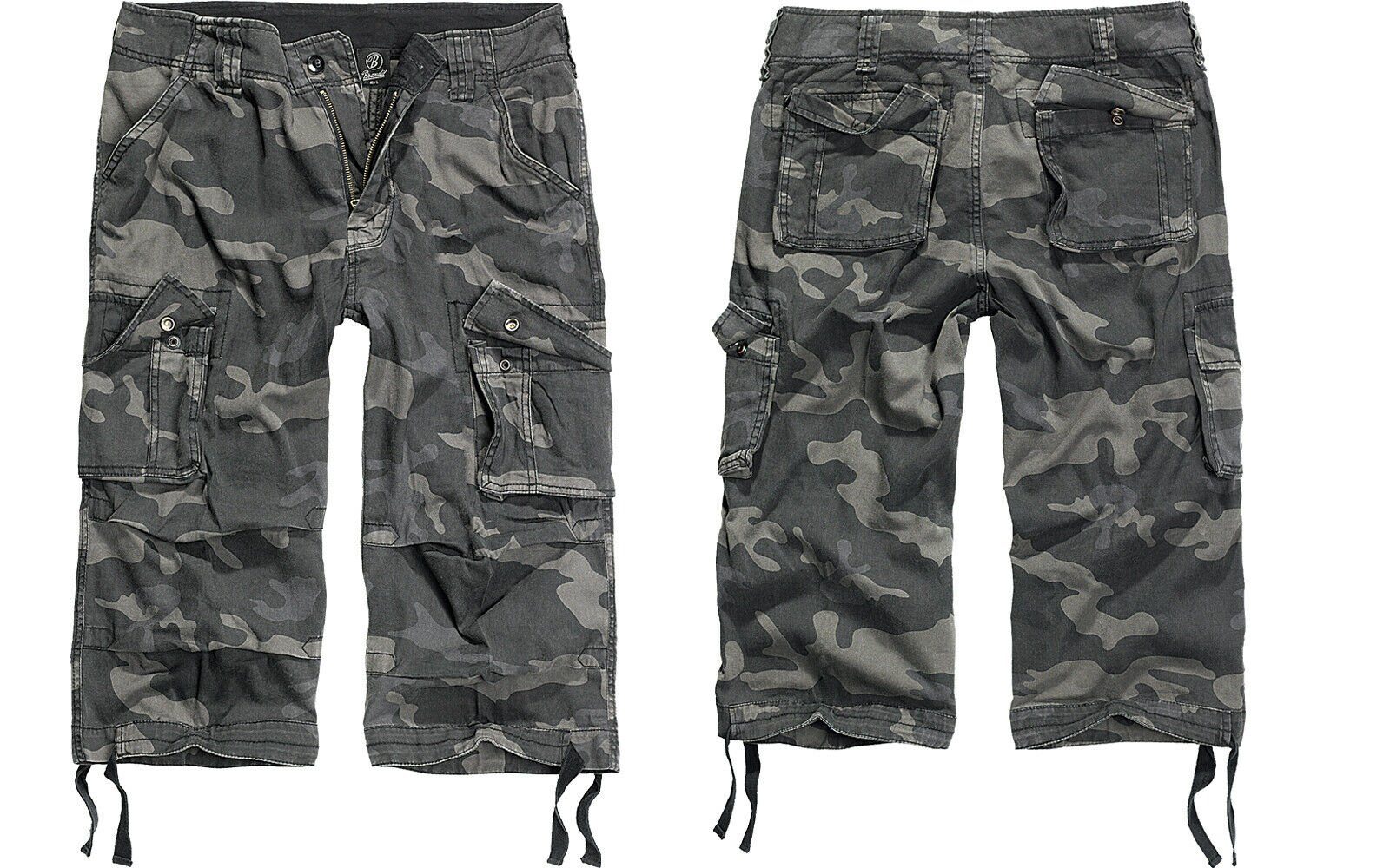 Brandit Shorts Urban Legend 3/4 Herren Cargo Shorts Bermuda Kurze Hose Short US Army Darkcamo