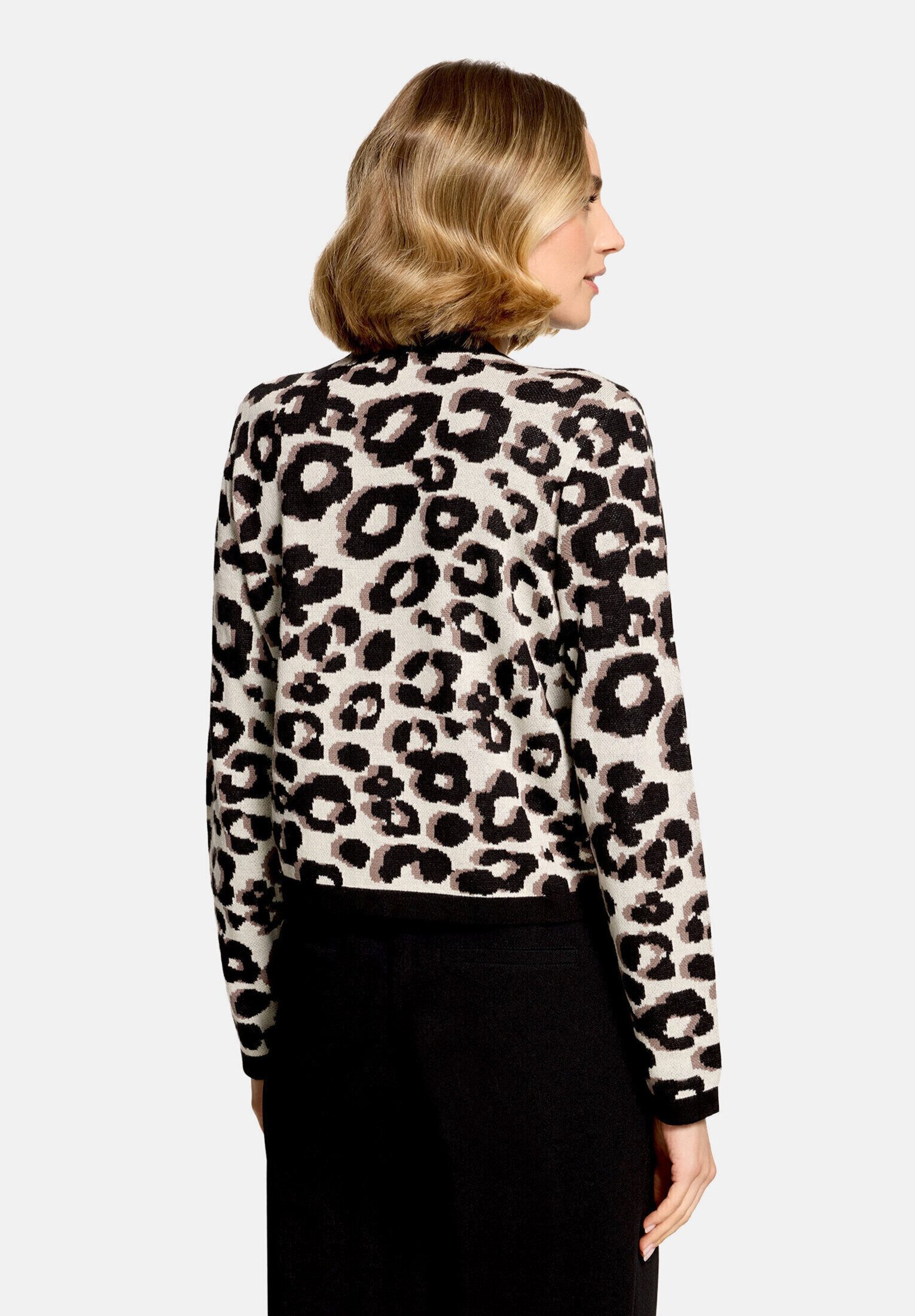 Betty Barclay Strickjacke Damen mit Jacquard (1-tlg)
