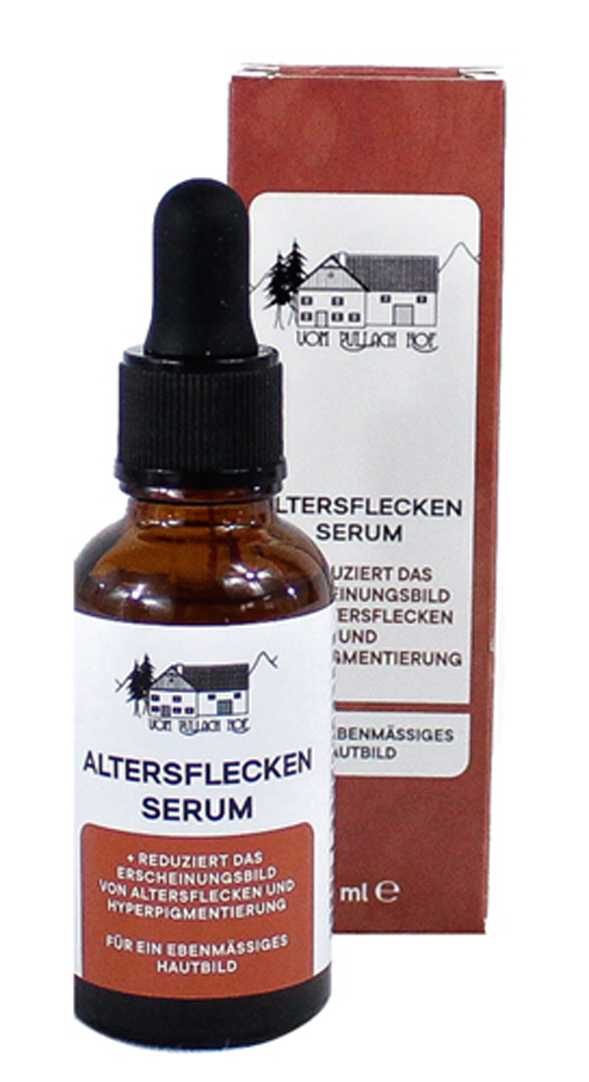 vom Pullach Hof Anti-Aging-Creme ALTERSFLECKEN SERUM 30ml Anti-Pigmentflecken Gesichtsserum 55, Gesichtspflege Hautpflege Gesicht Pflege Age