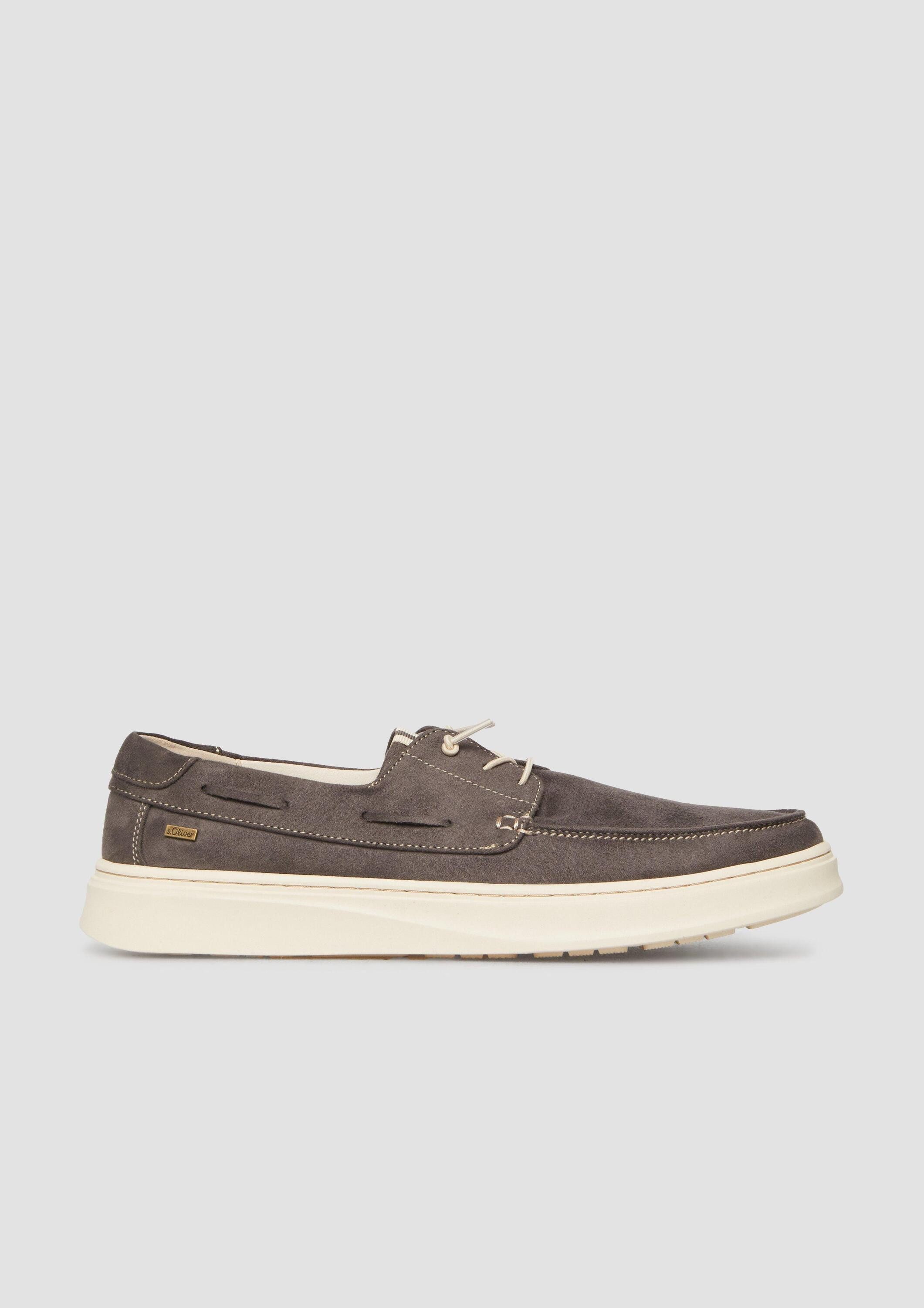 s.Oliver Slipper Schnürschuh Halbschuhe mit Sohle