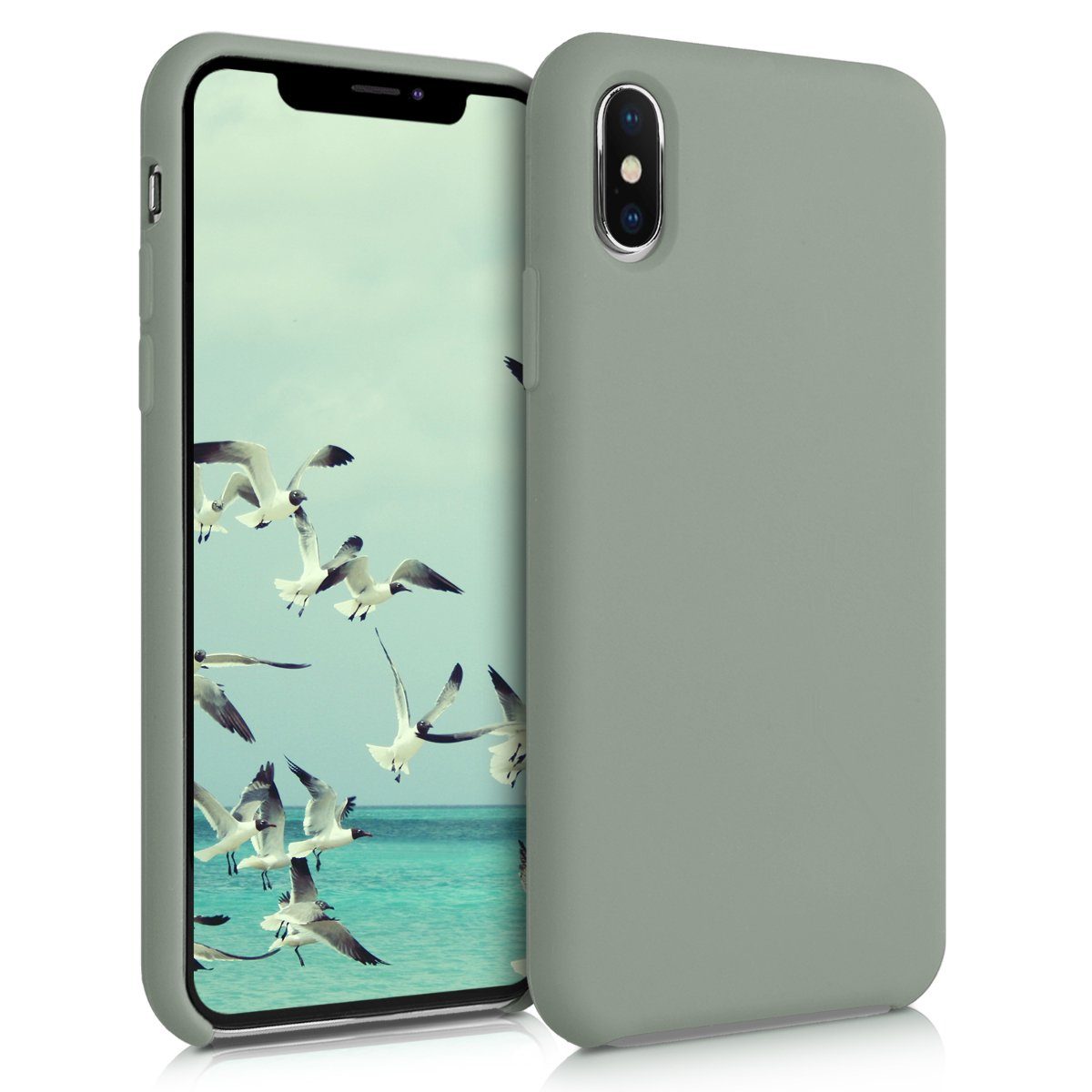 kwmobile Handyhülle Handyhülle für Apple iPhone XS Max Hülle, Weiches Handy Silikon Case - Schutzhülle Cover