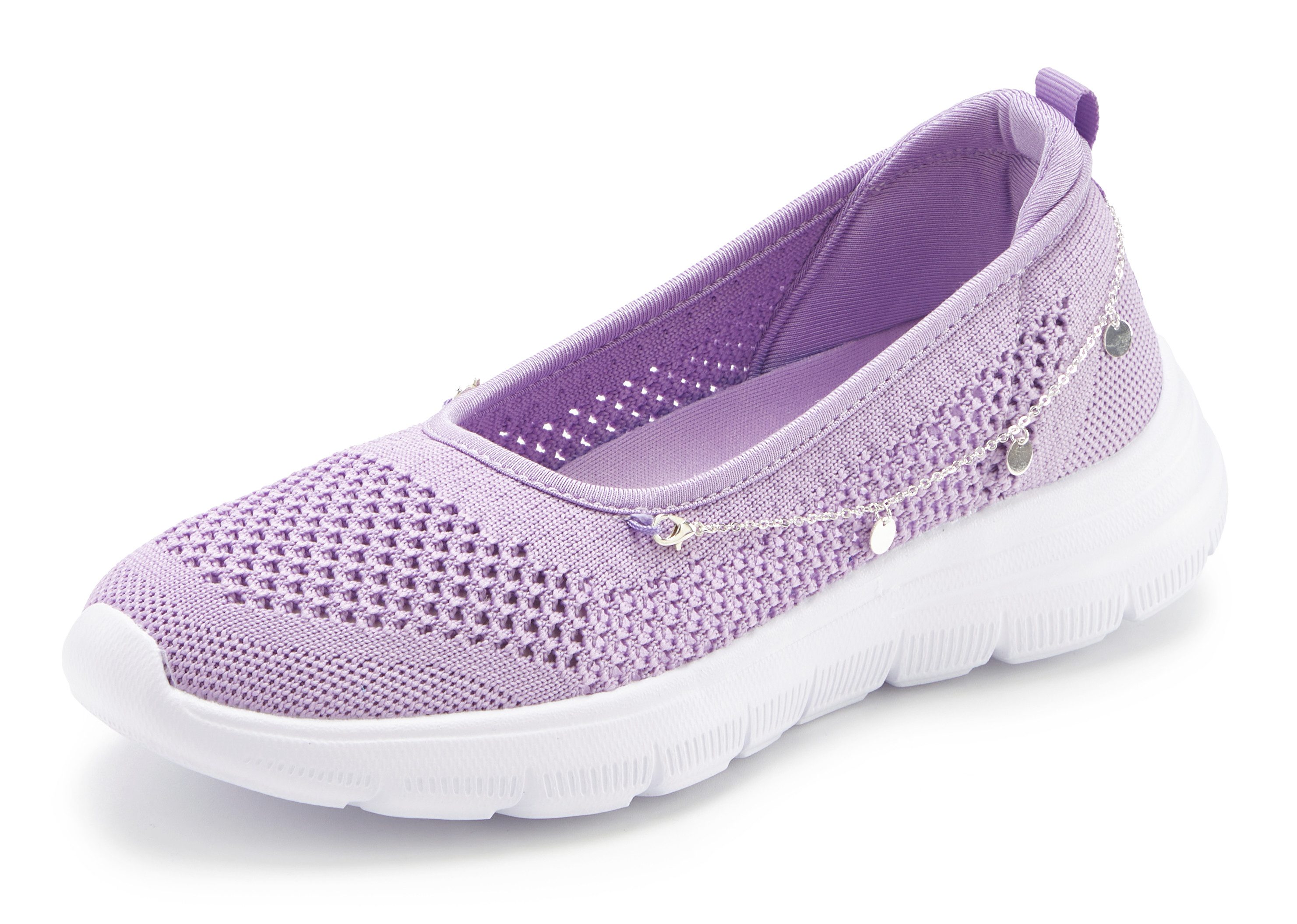 LASCANA Sneaker Slipper, Ballerina, Halbschuhe zum Reinschlüpfen VEGAN günstig online kaufen