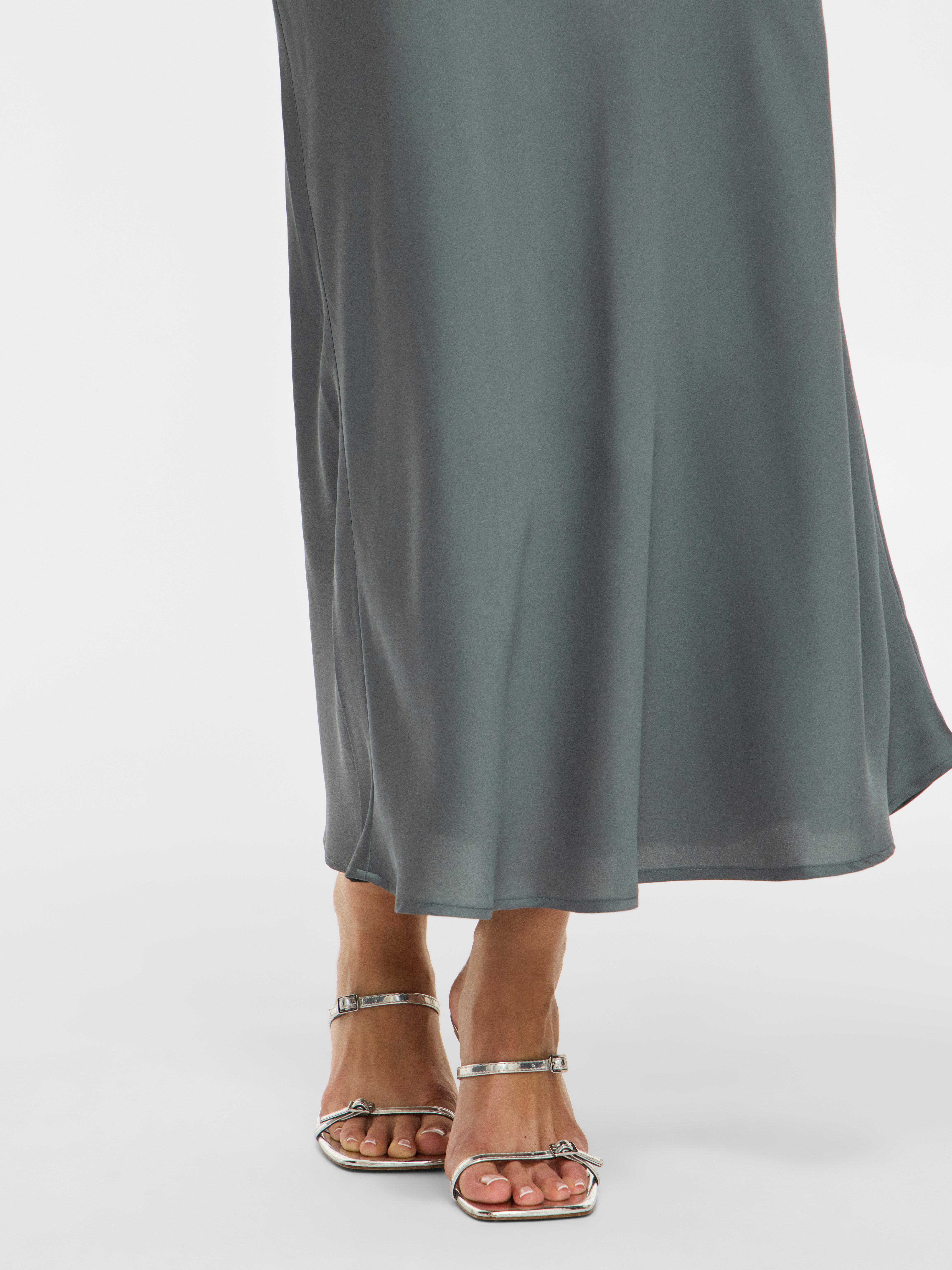 Vila Maxirock VIELLETTE HW LONG SKIRT - NOOS Kunstfaser