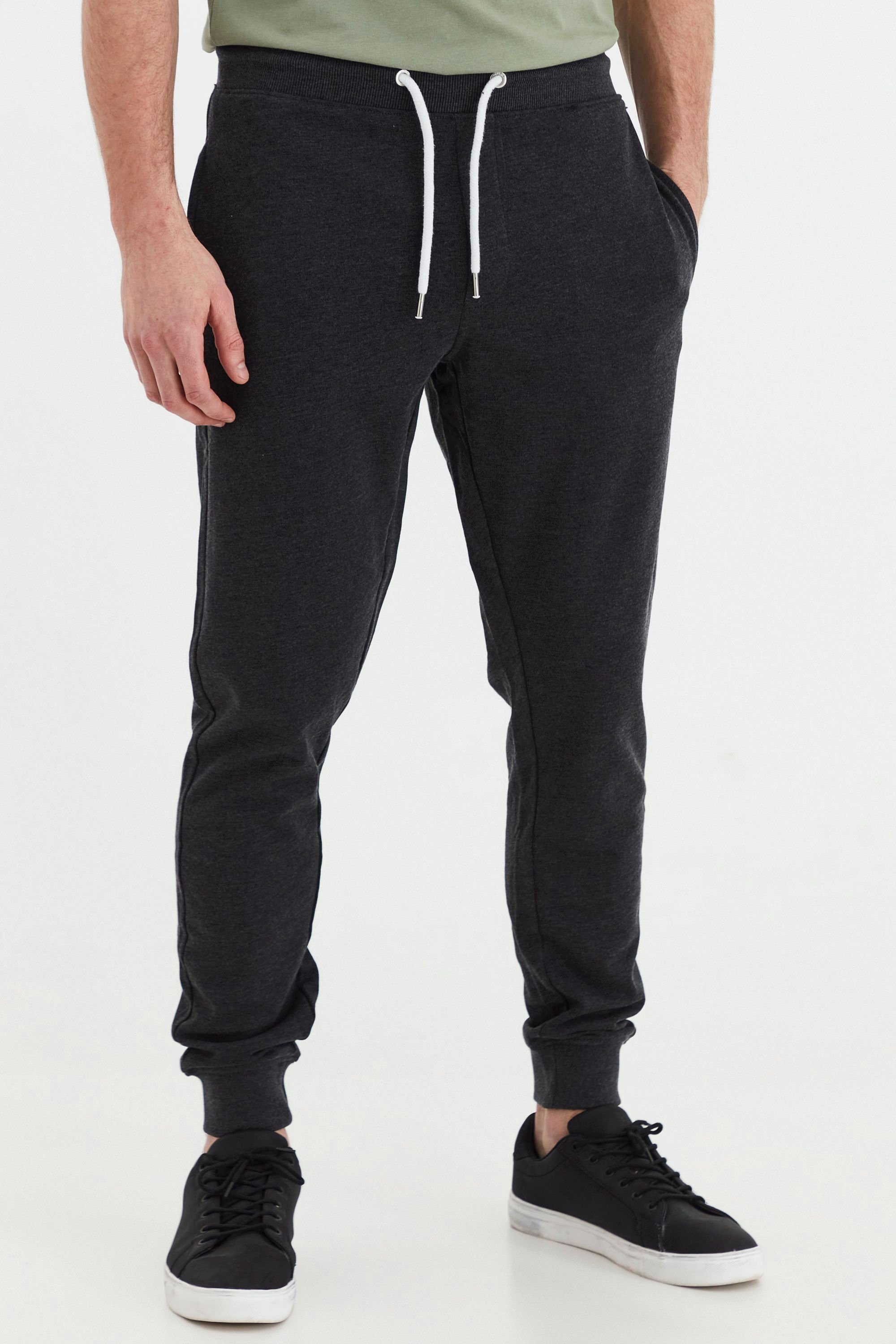 (1940071) Sweatpants Grey !Solid Jogginghose Melange SDTambert Dark lange