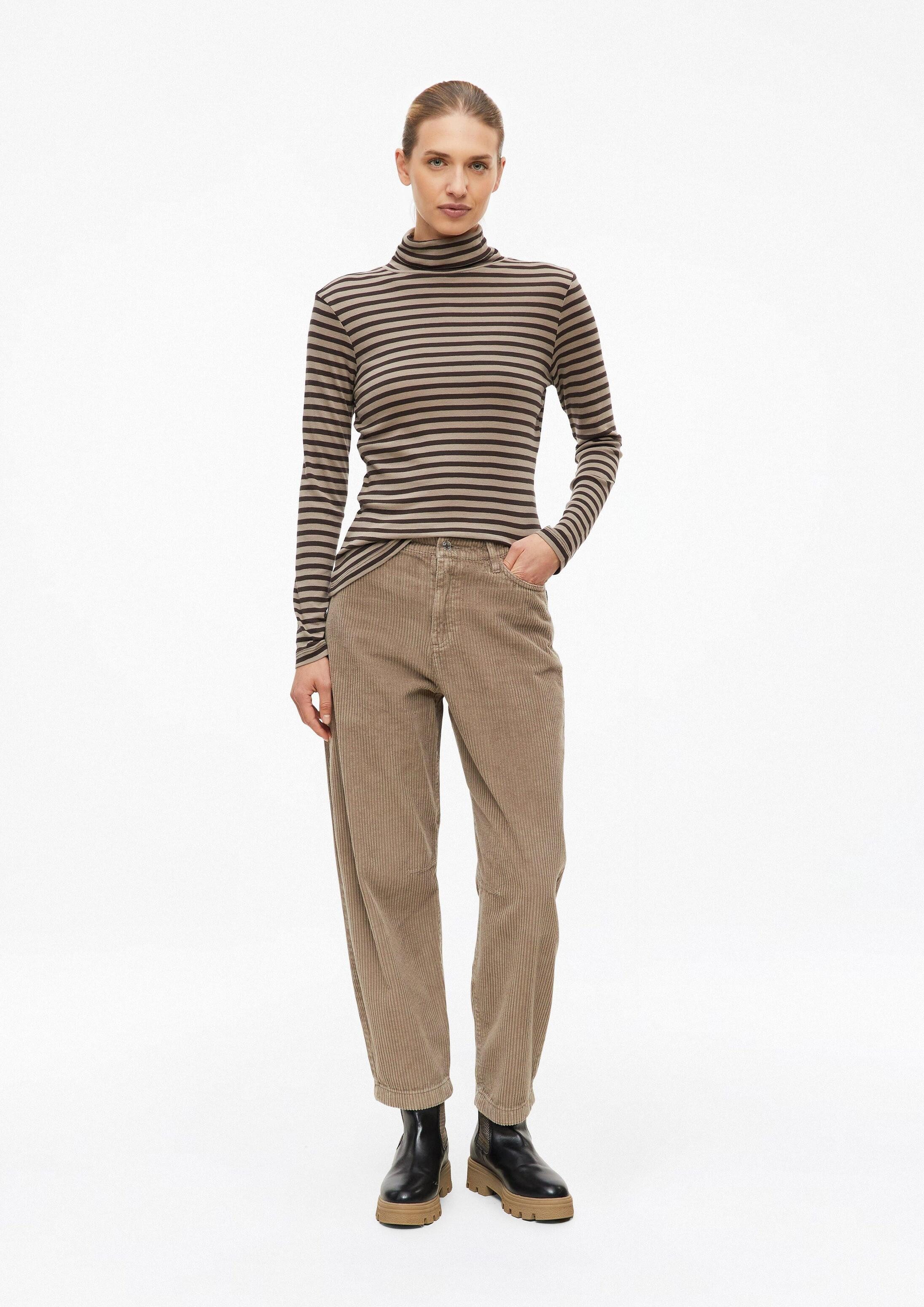 s.Oliver 7/8-Hose Hose Ankle-Cordhose mit Barrel Leg