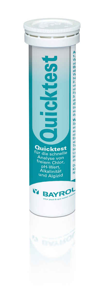 Bayrol Poolpflege Bayrol Pool Wassertest Quick pH/Cl/TAC/Algizid
