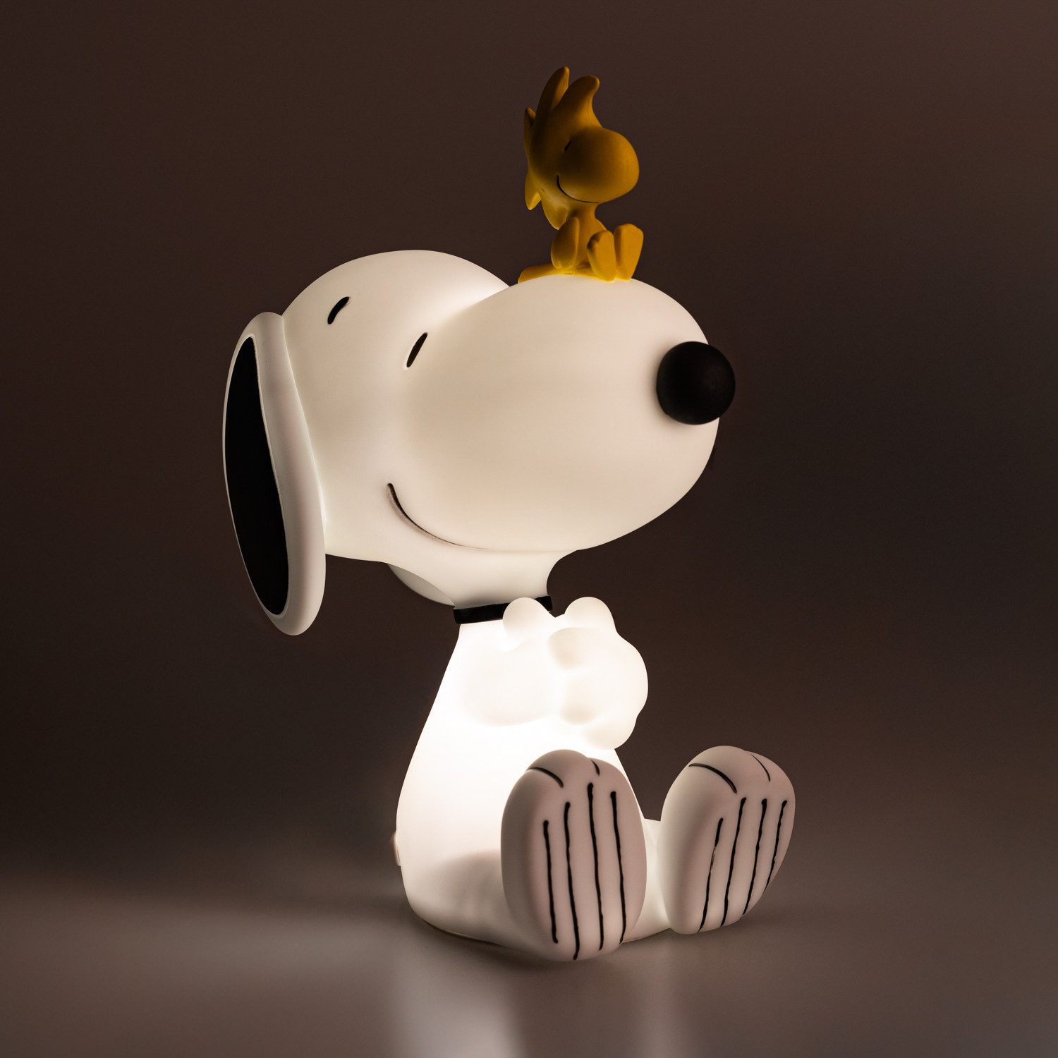 Grupo Erik LED Dekolicht Peanuts Snoopy & Woodstock 3D LED-Dekolampe, LED fest integriert, Weiß – Bild 2 von 5