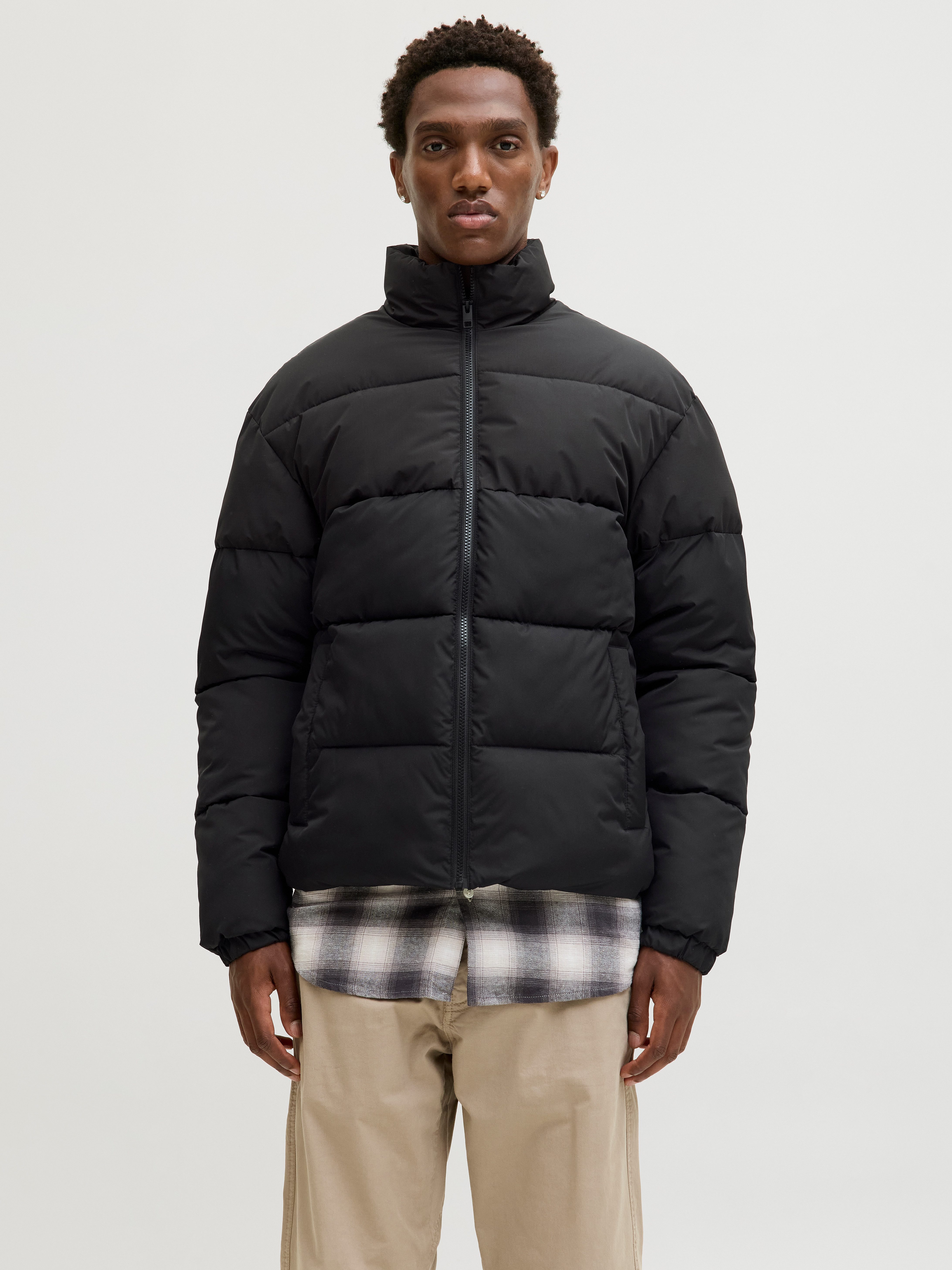 Jack & Jones Steppjacke JJMAZE PUFFER COLLAR günstig online kaufen