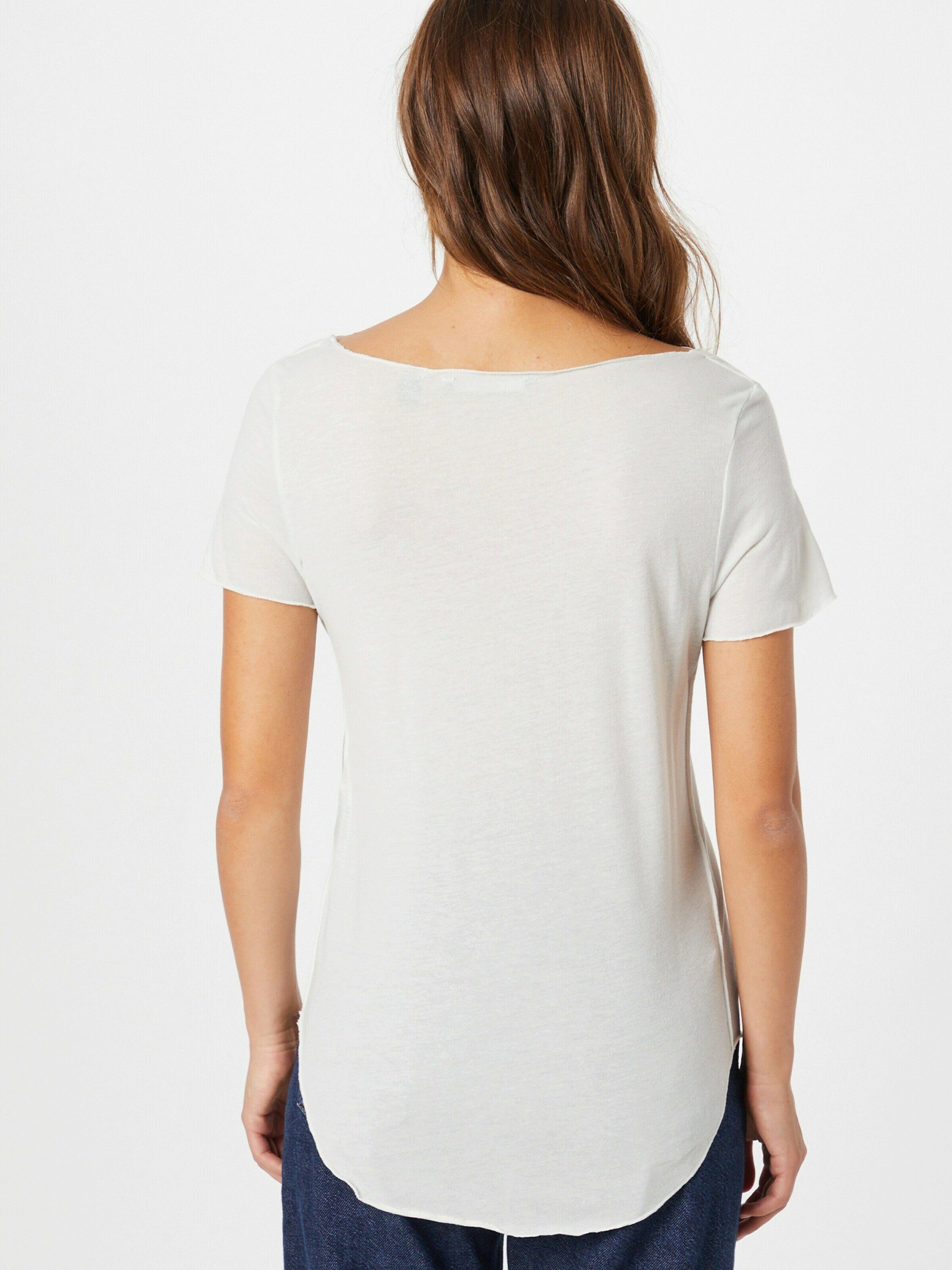 T-Shirt (1-tlg) LUA Plain/ohne Moda Vero Details