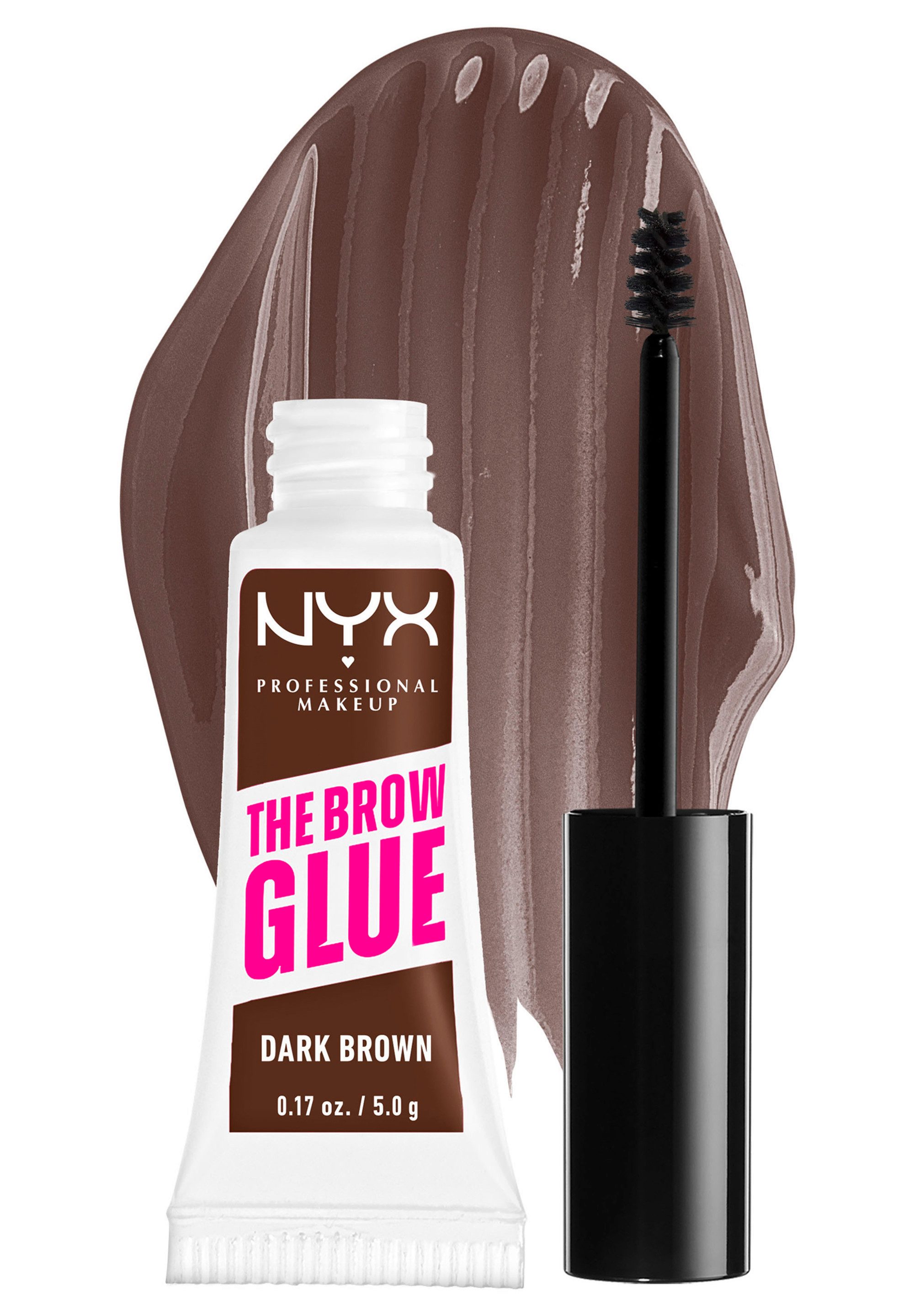 NYX PROFESSIONAL MAKEUP Augenbrauenpflege THE BROW GLUE INSTANT BROW STYLER, für extremen Halt von bis zu 16 Stunden