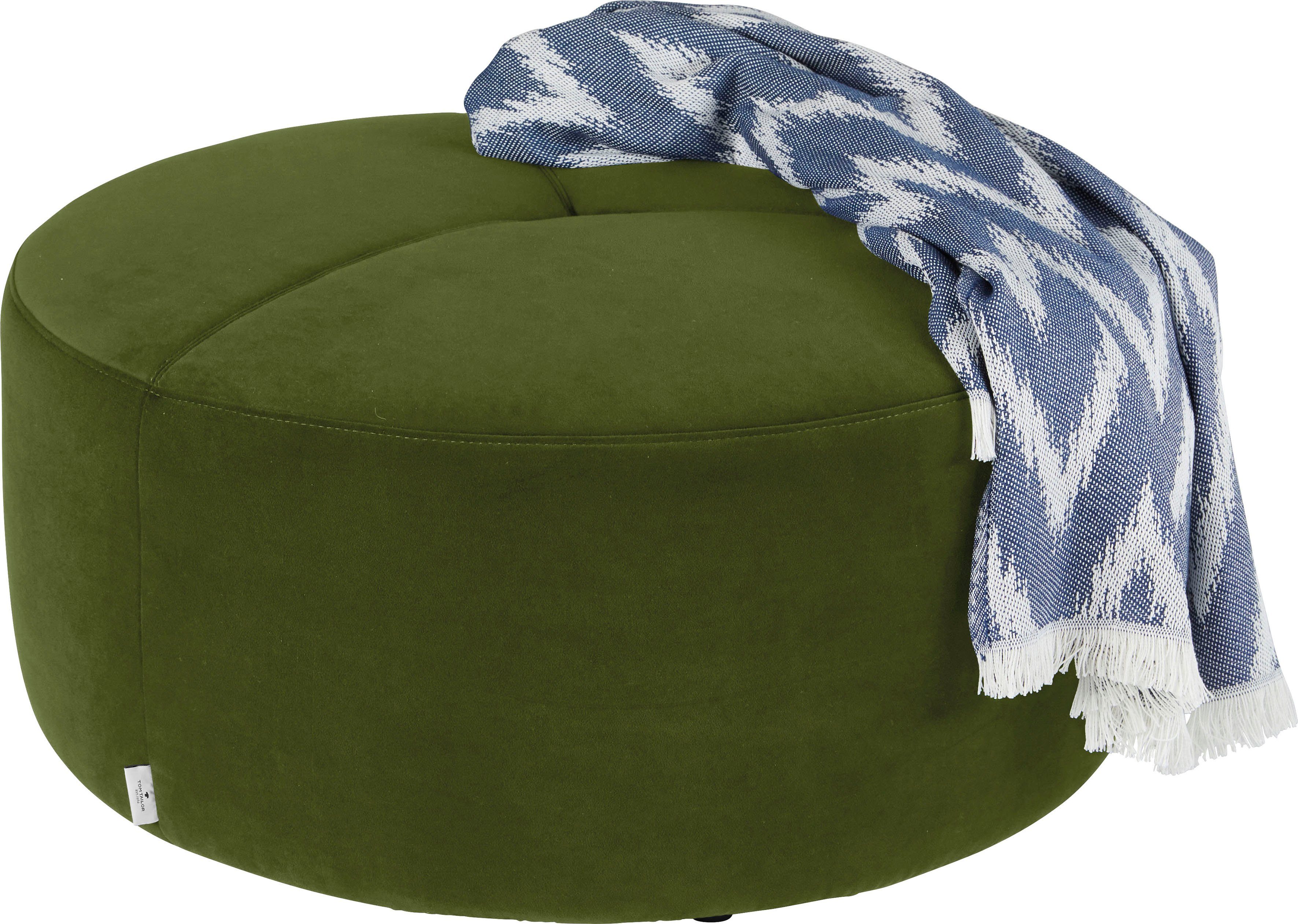 im Pouf cm 90 TOM mit Sitz, Steppung PURE, ø TAILOR HOME DROP