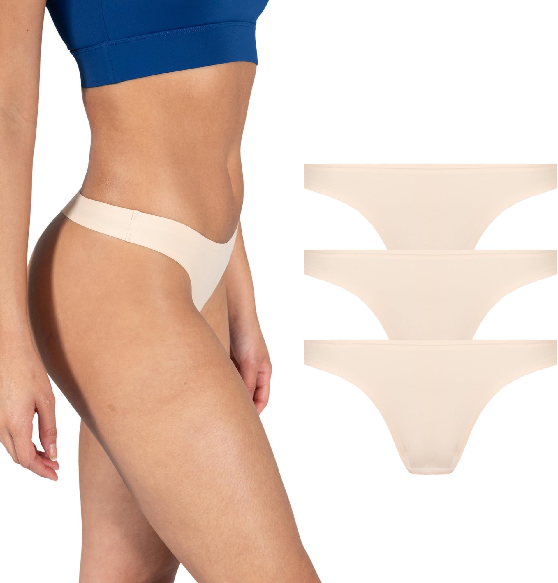 Smilodox Boxershorts Felisha 3er Pack, String Tanga, Seamless Unterhose mit günstig online kaufen