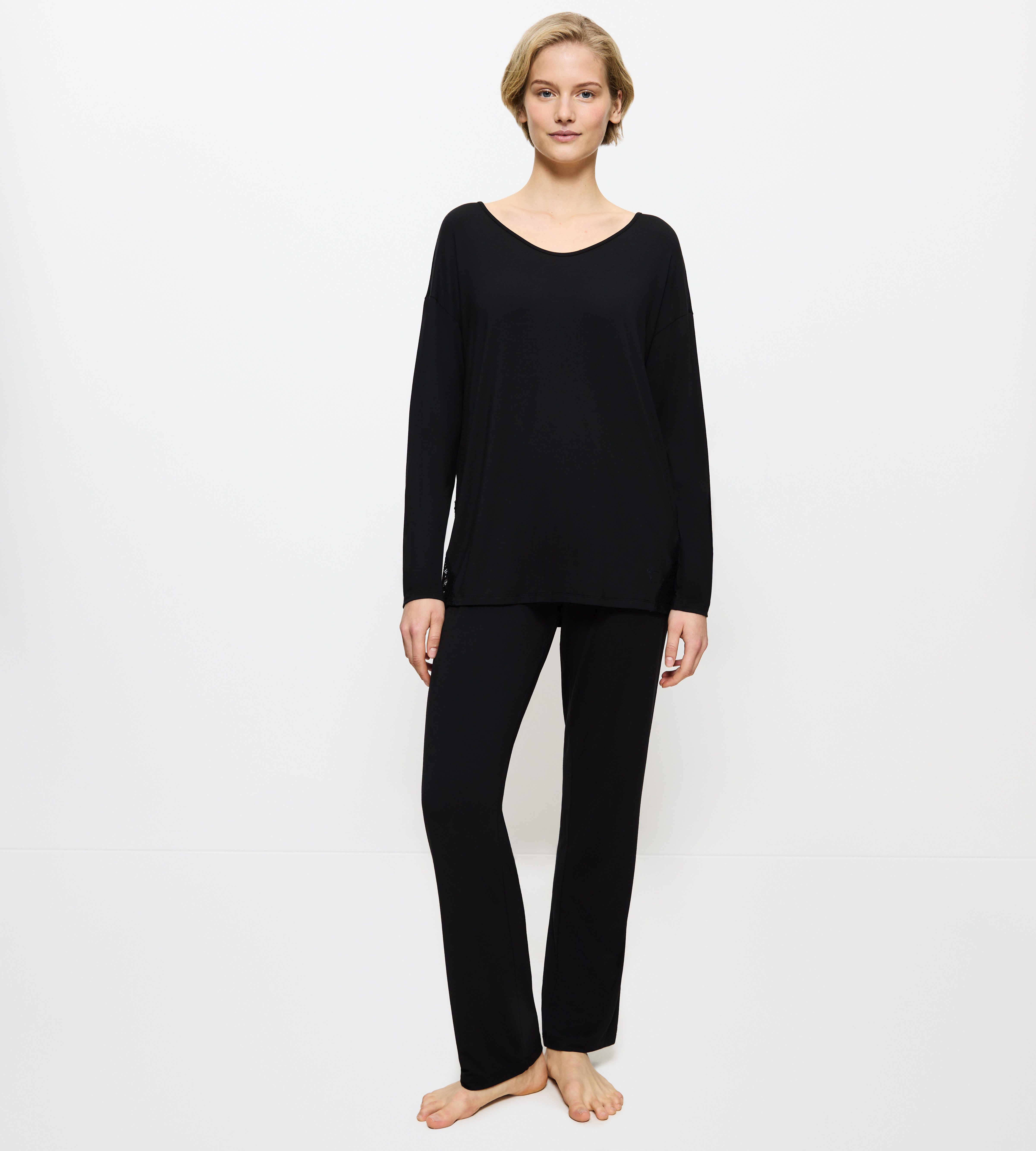 Triumph Pyjama Timeless Sensuality PK LSL (2 tlg) atumgsaktiv und weich günstig online kaufen