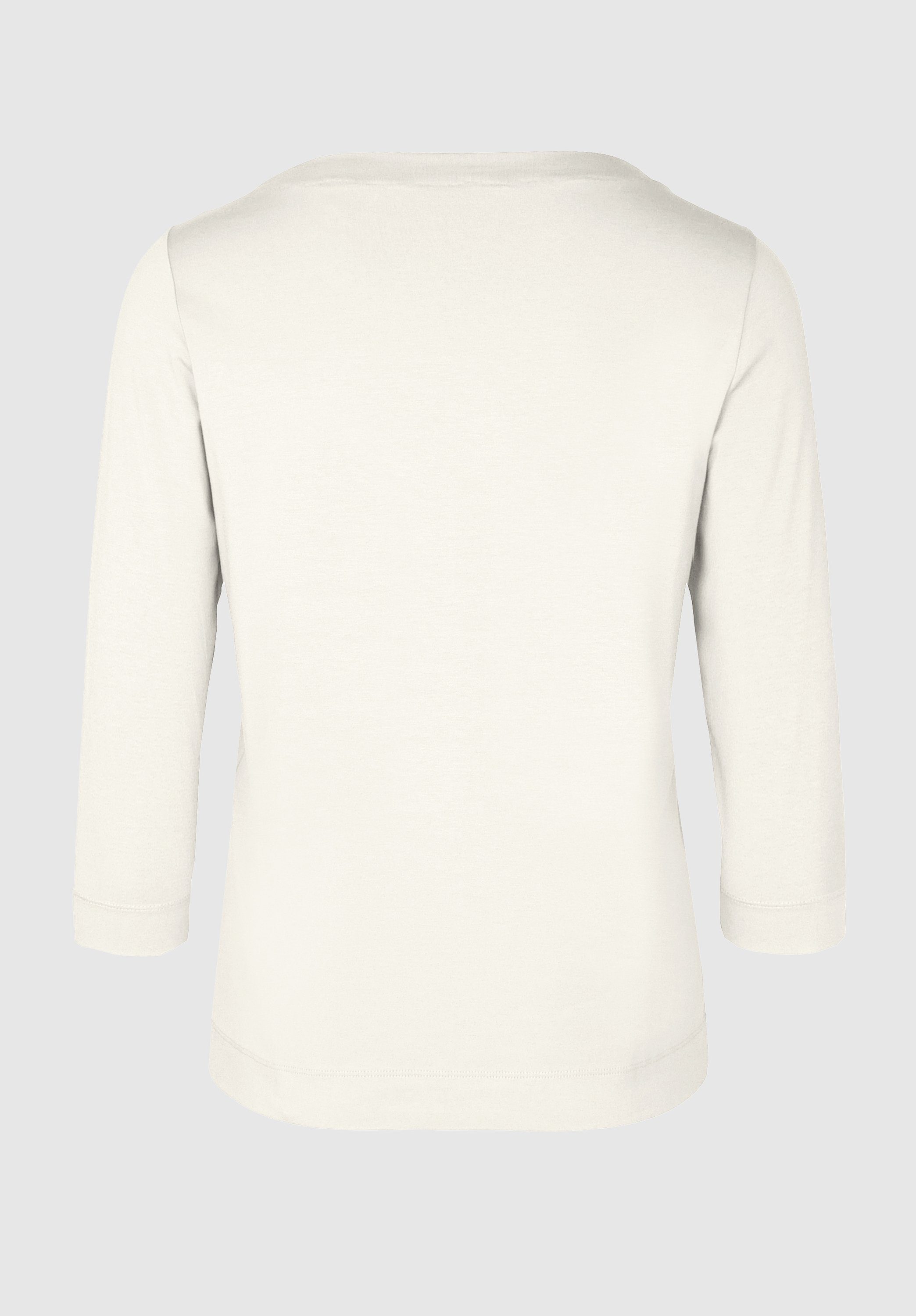 ivory modernem Trendfarben in DIELLA Look und bianca 3/4-Arm-Shirt angesagten