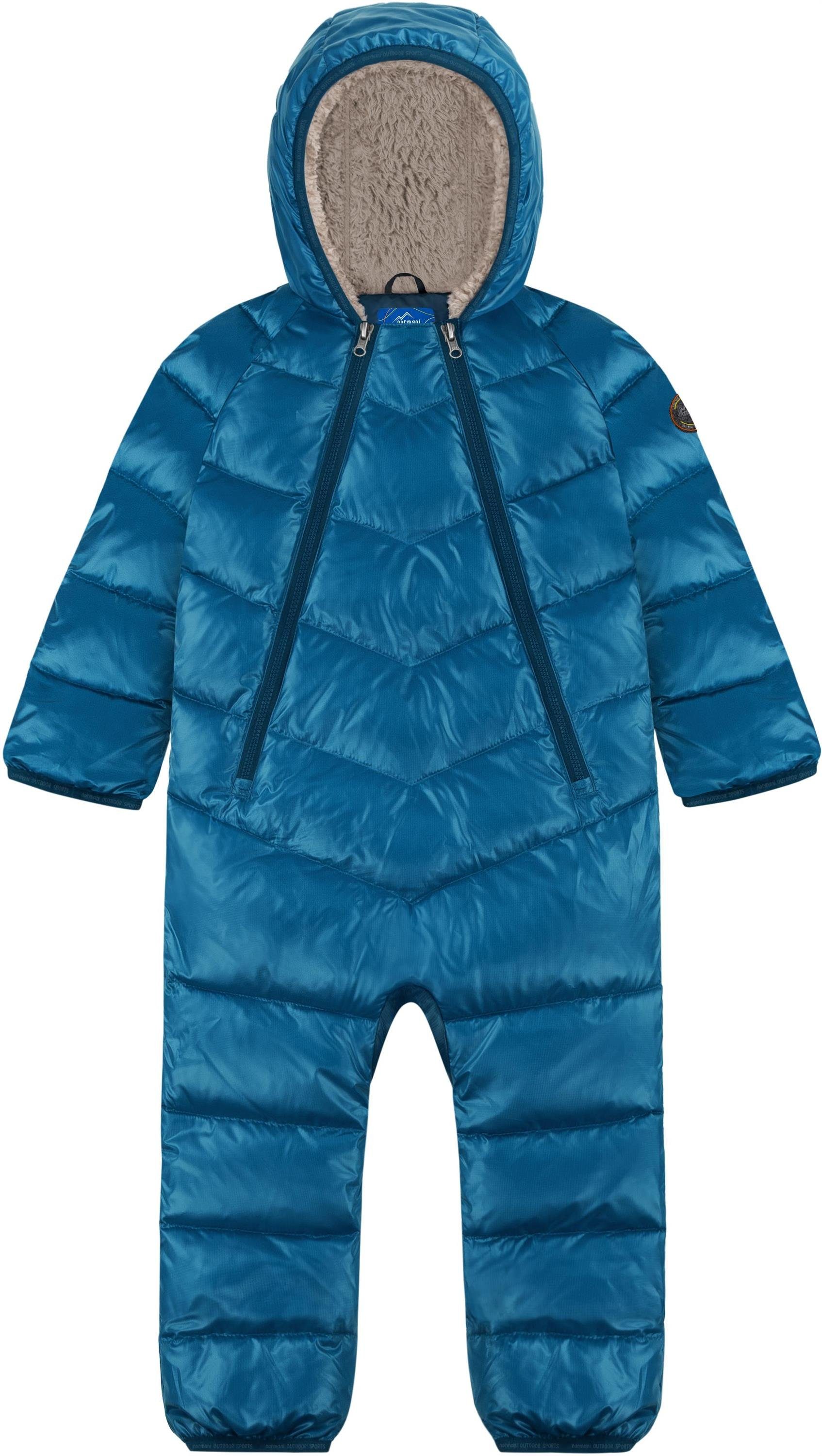 normani Fleeceoverall Kinder Daunen Overall Nayba Baby Daunenoverall Winteranzug Schneeanzug Jumpsuit Winter Daunenjacke