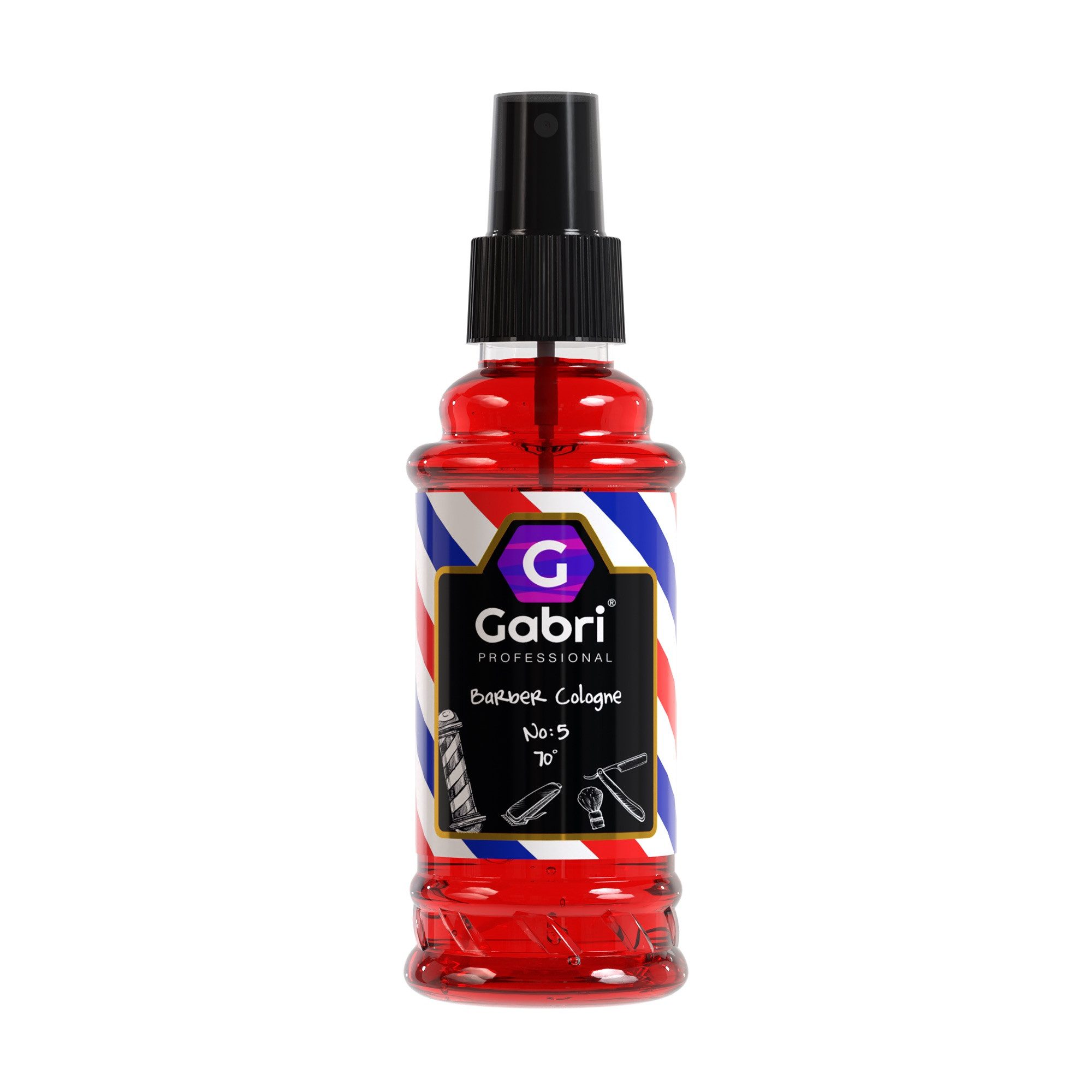 Gabri Professional Eau de Cologne Gabri Professional - Barber Cologne 150ml, 1-tlg.
