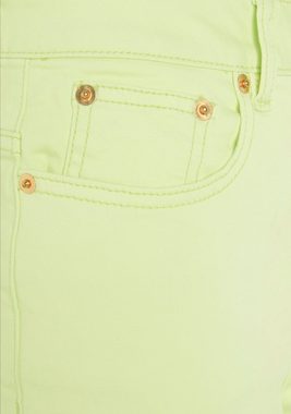 Buffalo Weite Jeans mit leicht ausgefranstem Beinabschluss, Culotte Jeans in 7/8-Länge