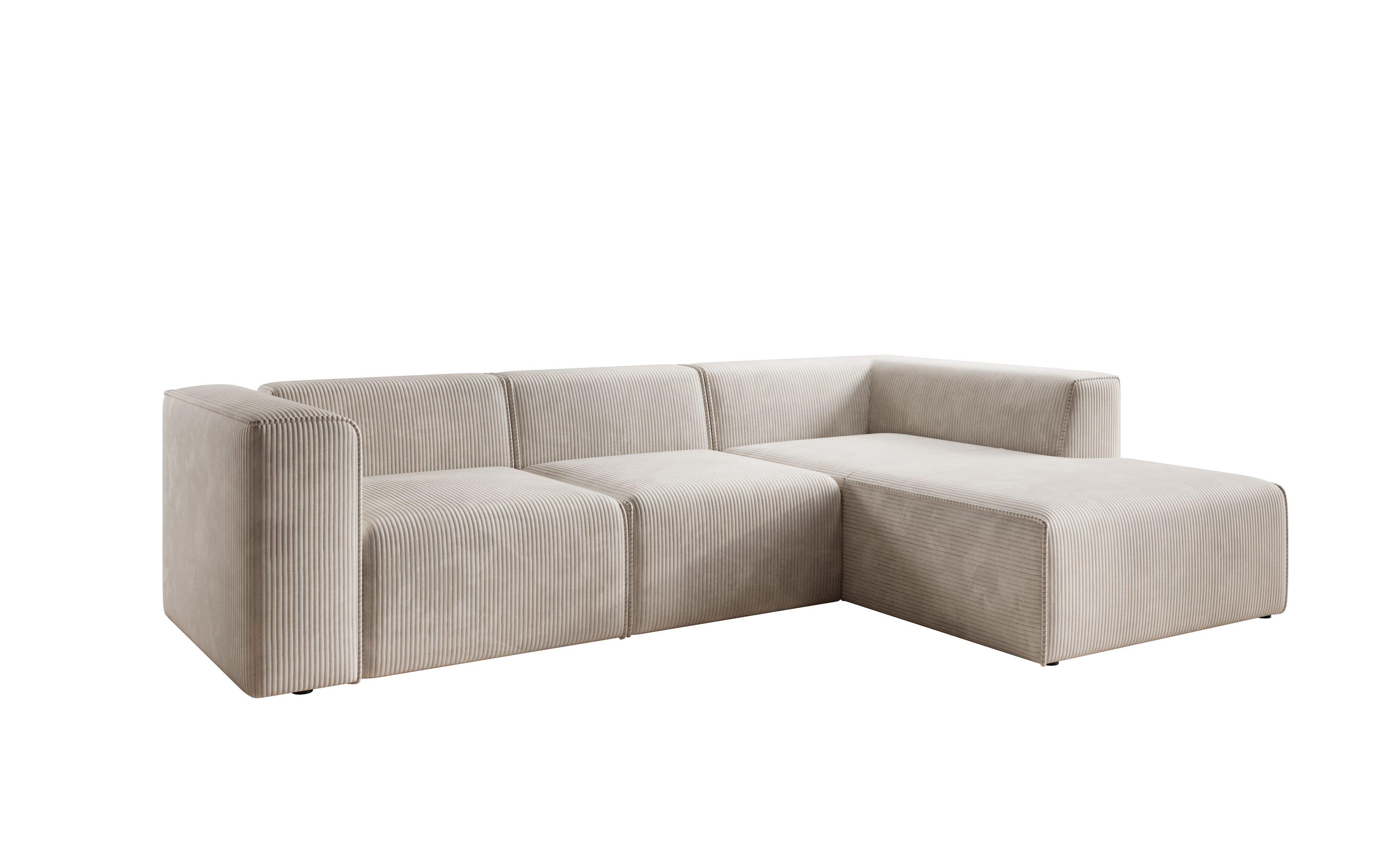 PROMETO Möbel Ecksofa FUEGO - weiches günstig online kaufen
