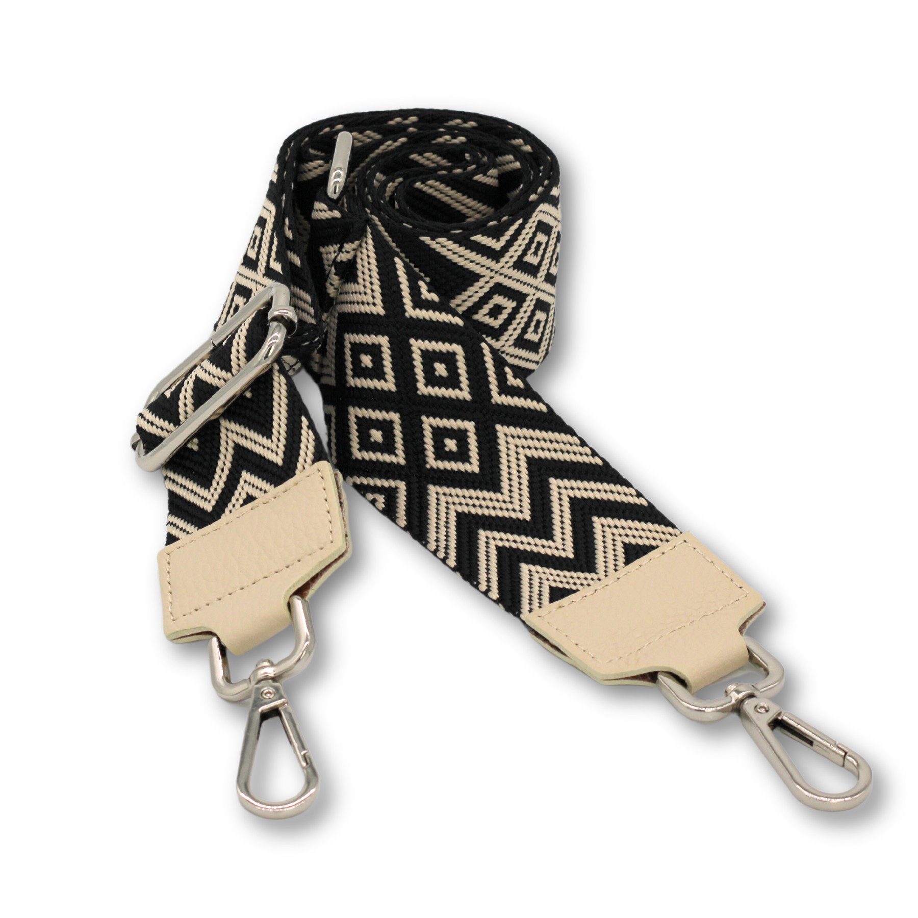 BRISE TASCHE Schulterriemen Taschengurt für Damen & Herren, 5cm Breiter Verstellbarer Schultergurt Verstellbar 80cm-130cm, hergestellt in Italien