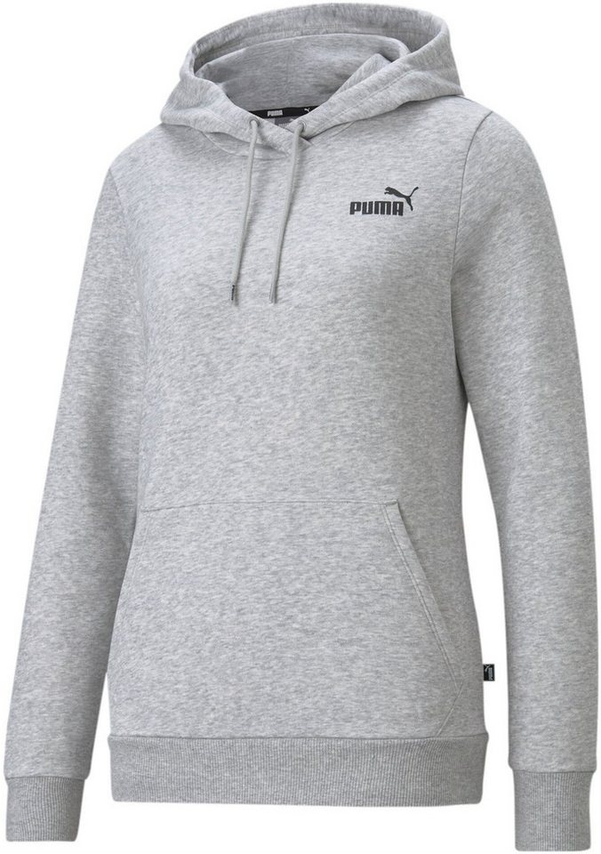 PUMA Kapuzensweatshirt ESS SMALL LOGO HOODIE FL, Kapuze mit Jerseyfutter  und Tunnelzug zum Verstellen