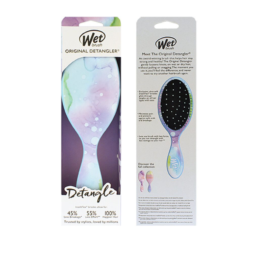 The Wet Brush Haarbürste Nassbürste Original Detangler Colorwash Haarbürste Splatter