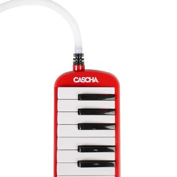 Cascha red 32 Melodica, Set, mit Tasche und Mundstück