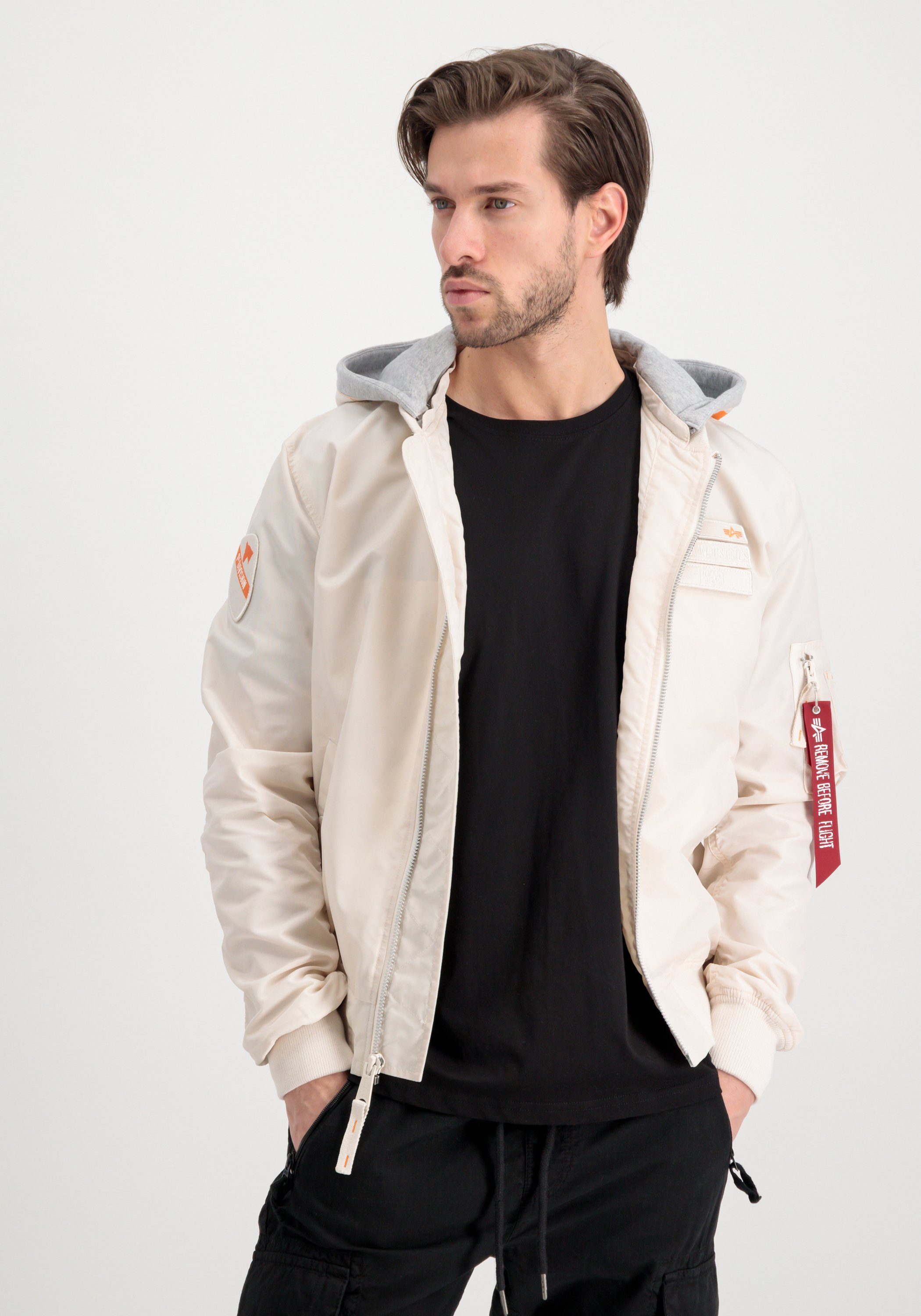 Alpha Industries Bomberjacke MA-1 TT Hood Custom günstig online kaufen