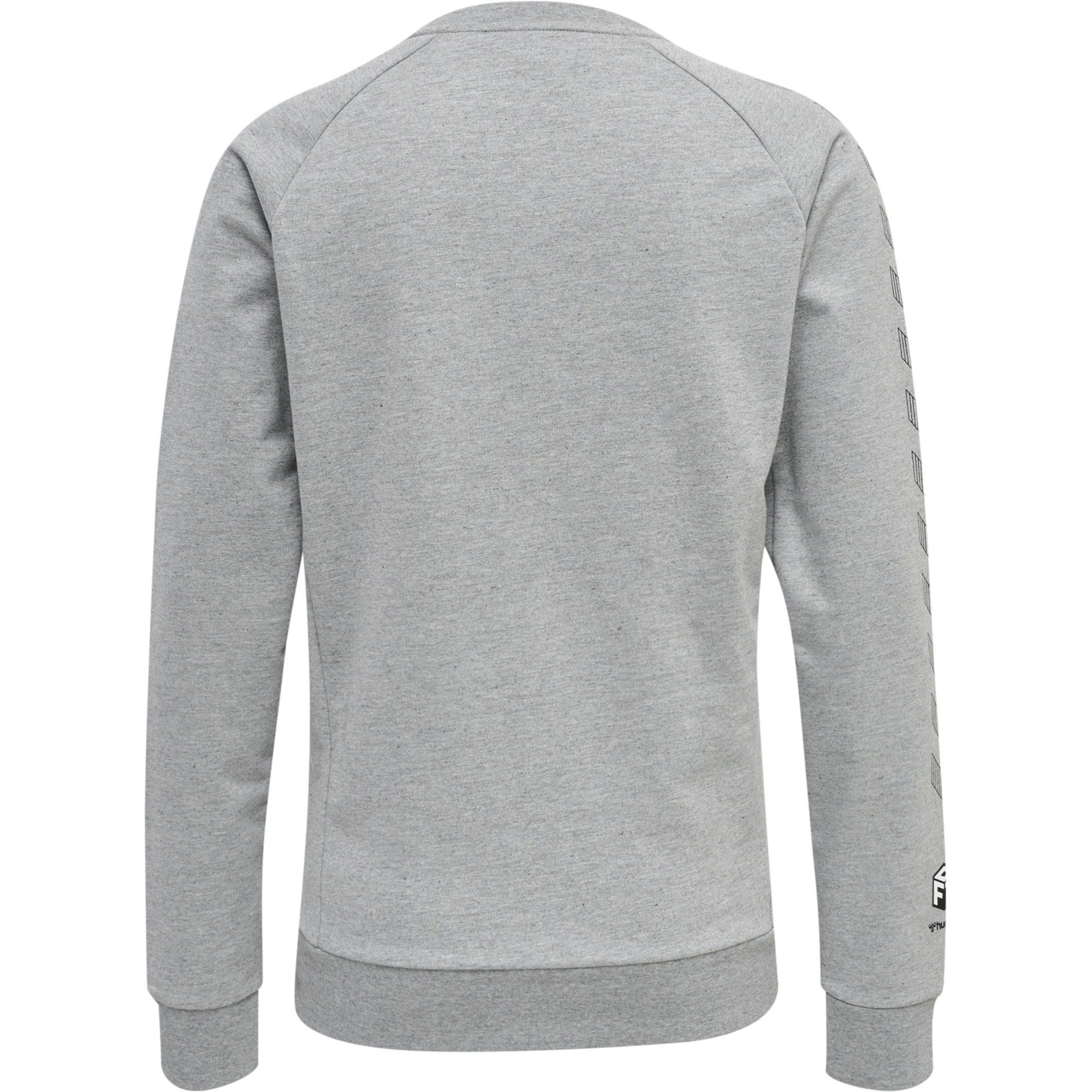 hummel Fleecepullover Hummel Damen Pullover hmlMOVE Grid Cot. Sweatshirt 214789