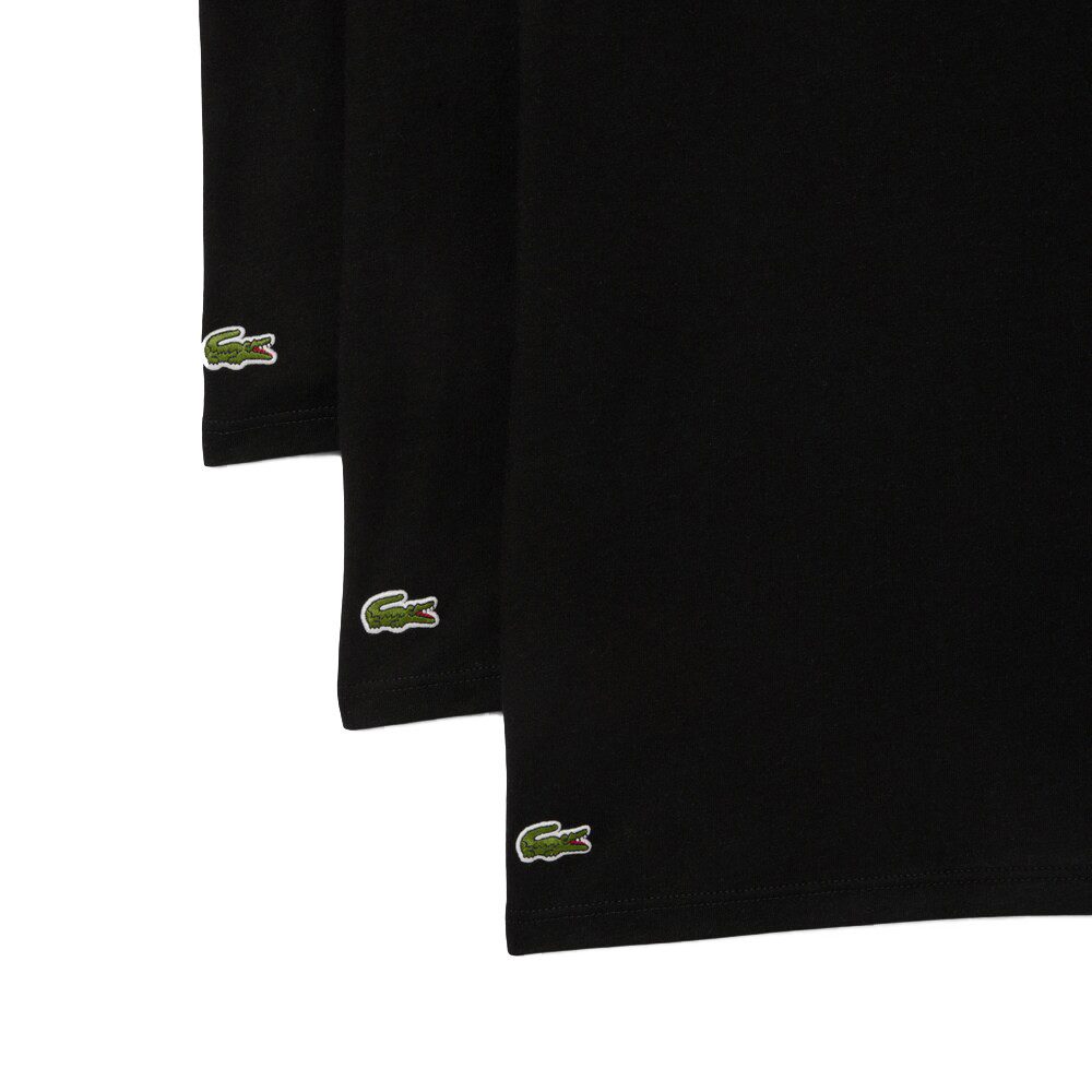 Lacoste Unterziehshirt Underwear Herren Shirts 3er Pack Rundhals Kurzarm Ba günstig online kaufen