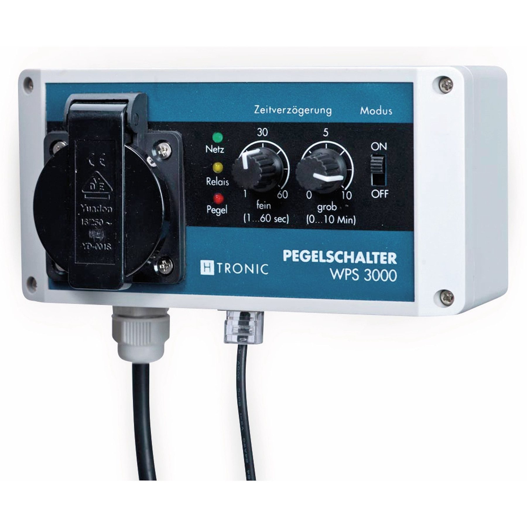 Wassersensor H-TRONIC Wasserpegelschalter WPS 3000, 230 V~