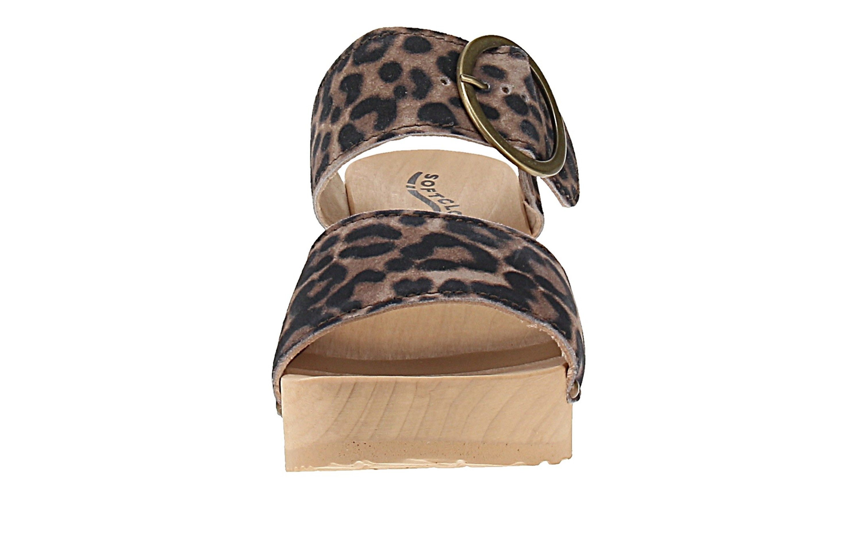 Softclox Softclox S3670 Hedi Leolook - Damen Pantolette - 02-Taupe Sandale