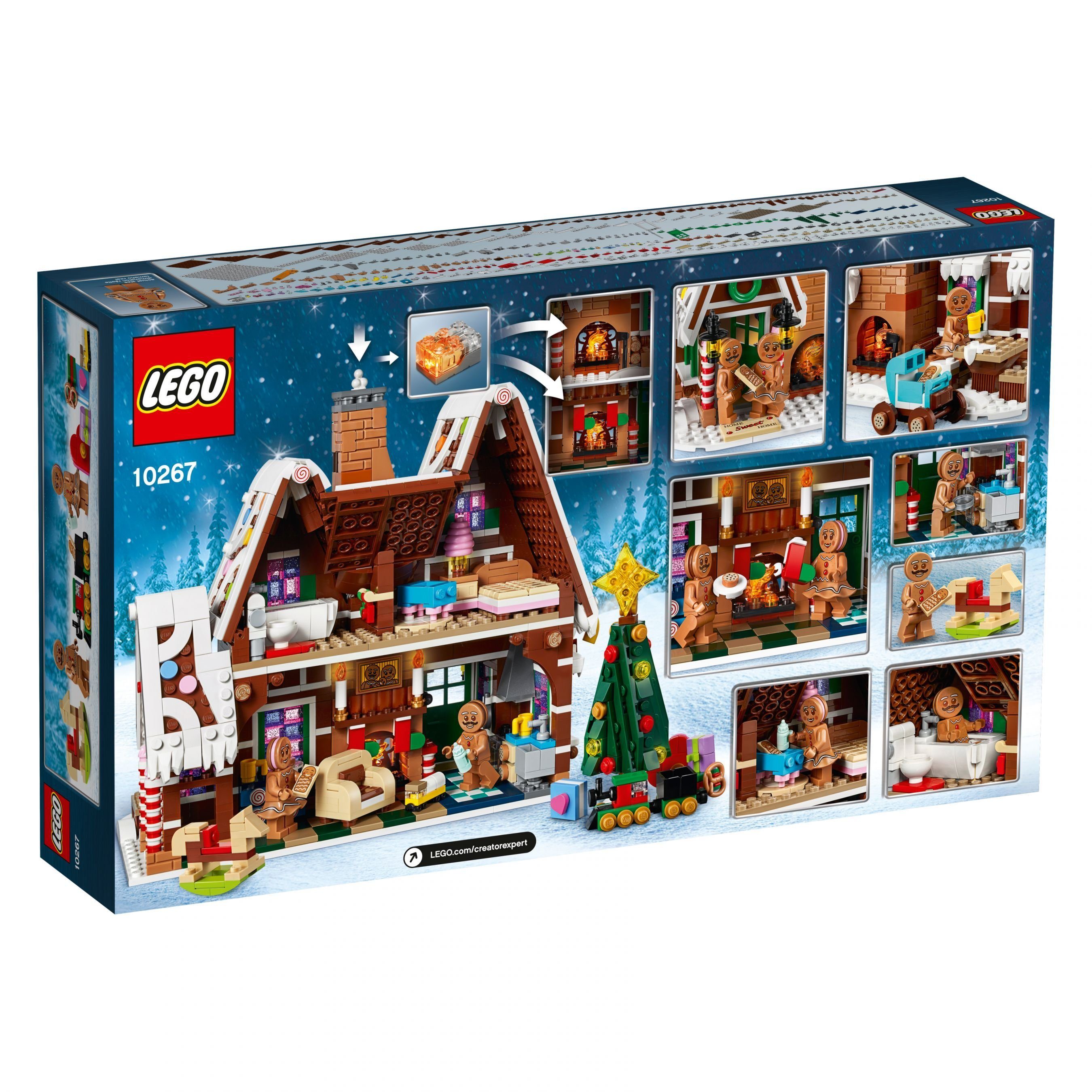 Konstruktionsspielsteine (Set, LEGO® LEGO® Expert St) Lebkuchenhaus, Creator 1477 -