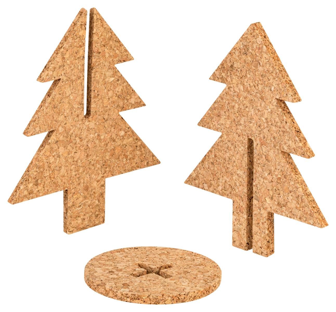 Kork-Deko.de Vogelspielplatz Schredderbaum aus Kork für Vögel