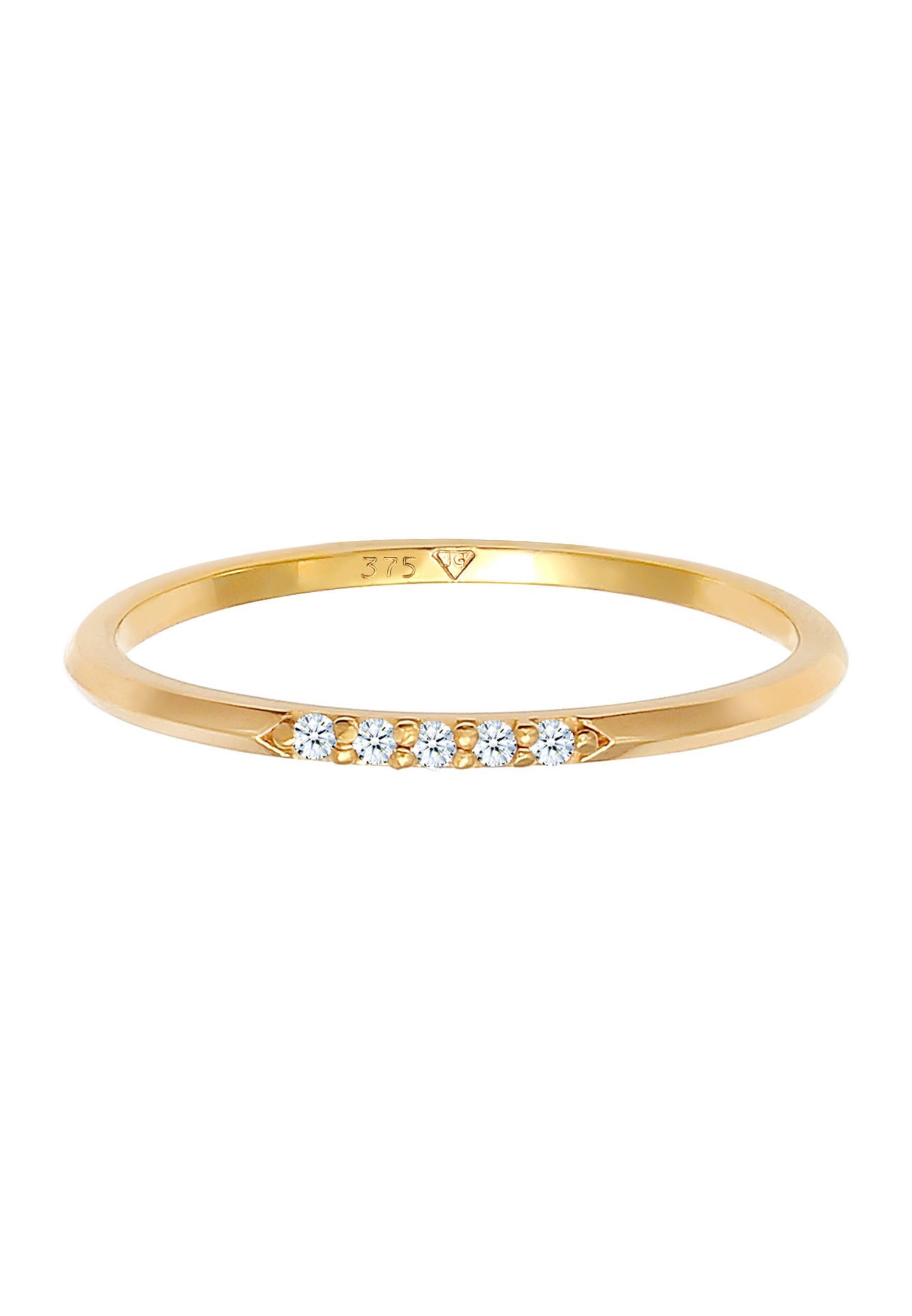 Elli DIAMONDS Diamantring Bandring Verlobung Diamanten günstig online kaufen