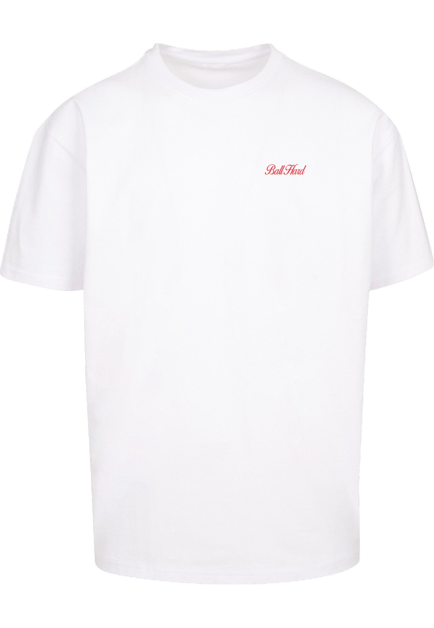 T-Shirt Upscale by Mister Tee Herren Ball Hard Heavy Oversize Tee