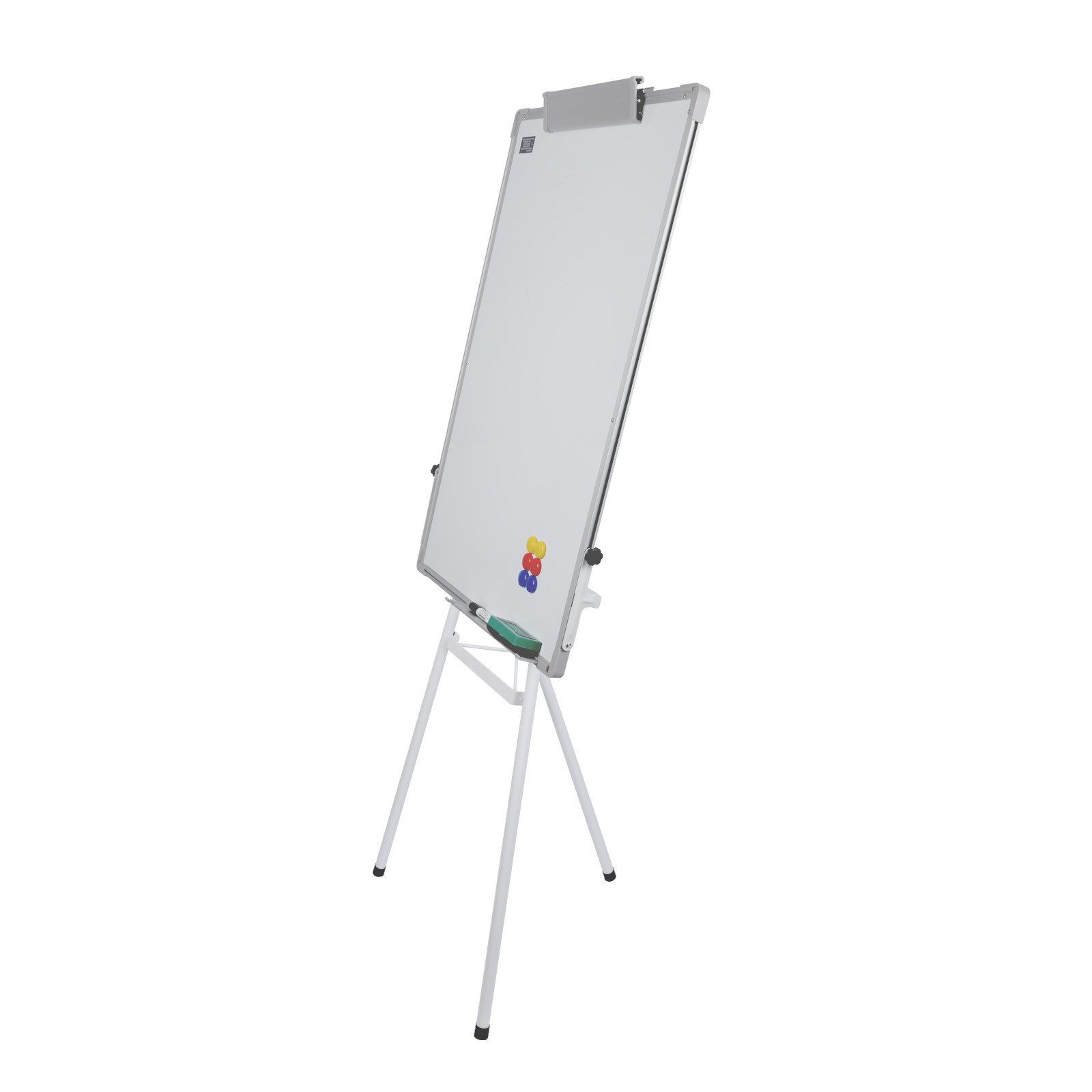 JEOBEST Magnettafel Dreibein Whiteboards mit Ständer 70 x 100 cm Standtafel, Höhenverstellbar, Trocken Abwischbare,für Zuhause Schule Büro
