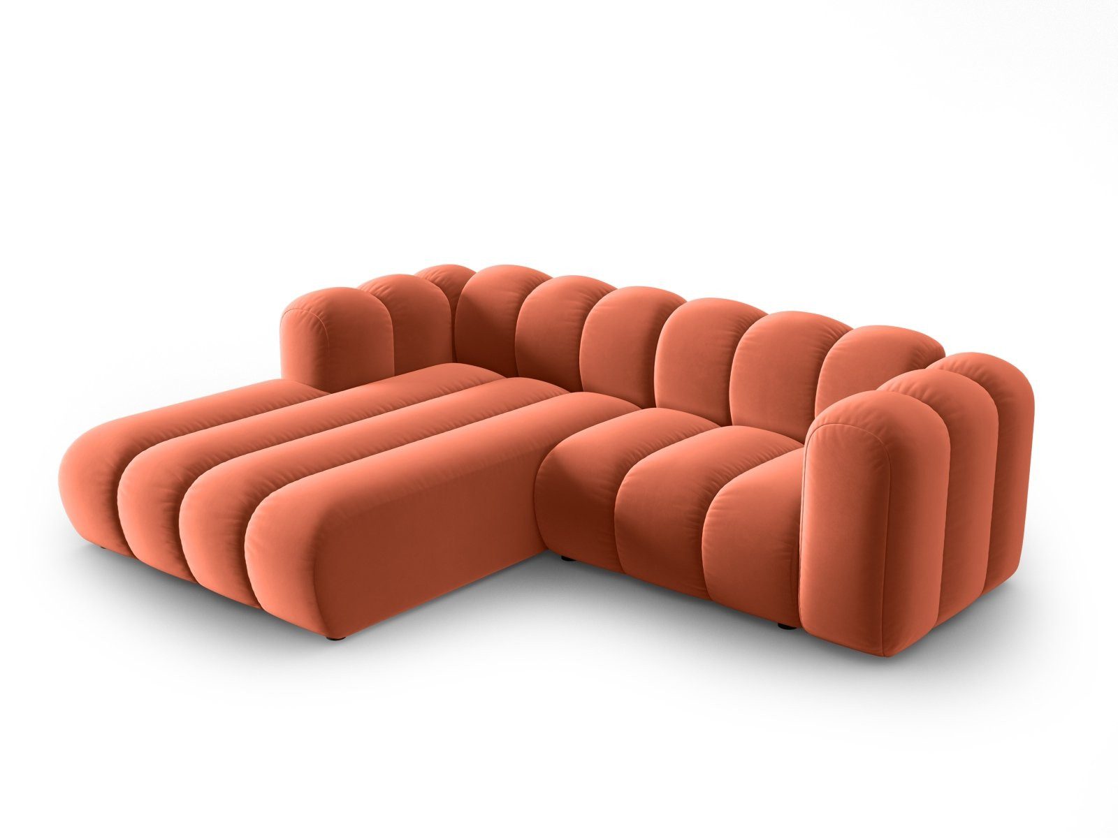 Micadoni Ecksofa Lupine, modular 3-Sitzer günstig online kaufen