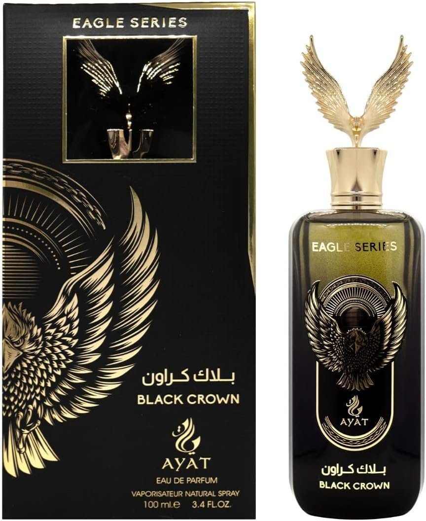 Ayat Perfumes Eau de Parfum Black Crown 100ml Eau de Parfum Ayat Perfumes - Eagle Series - Herren