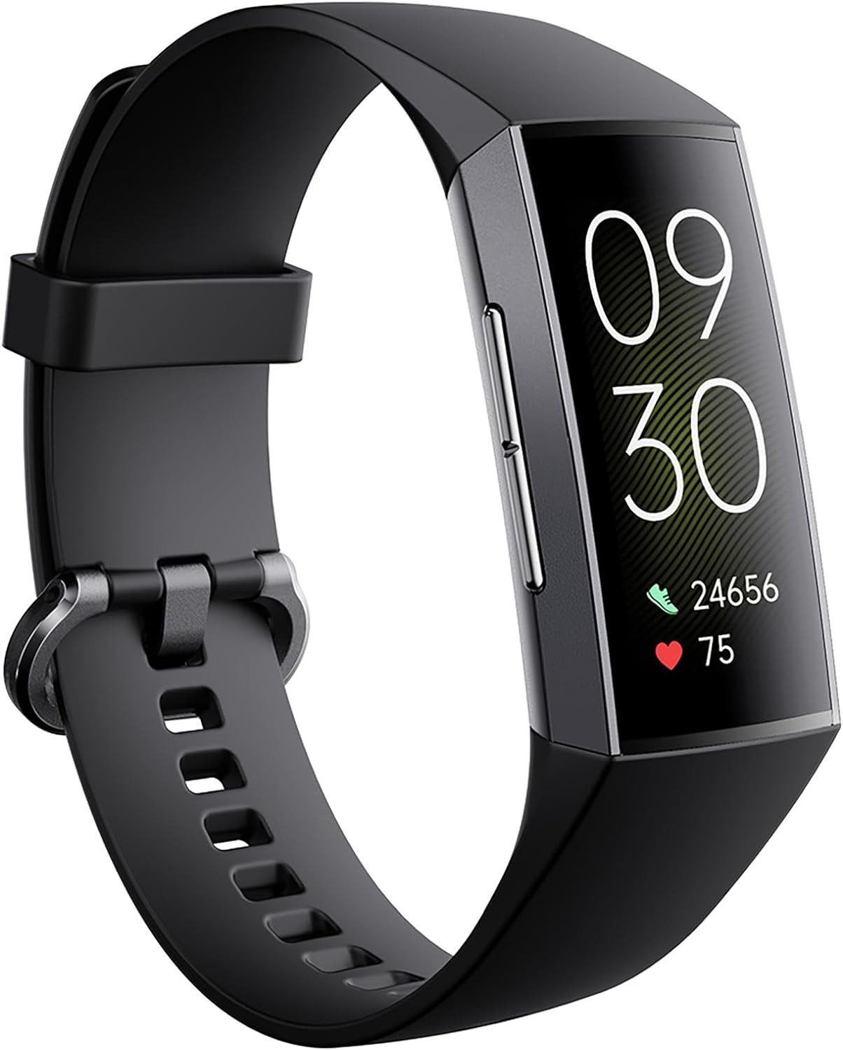 SANZEN für Frauen Männer Bildschirm Fitness Smartwatch (1.1 Zoll, Android iOS), mit Herzfrequenz Blutdruck Schlaf Monitor Kalorien Tracking Schritt