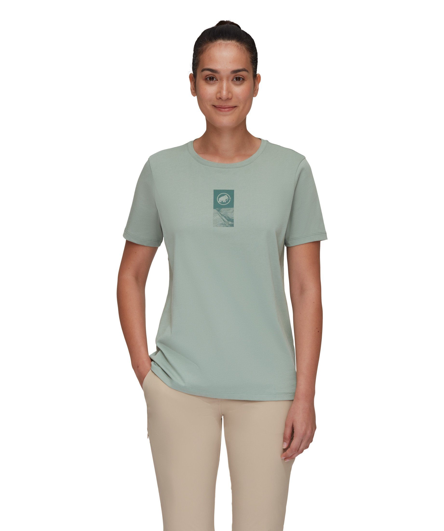 Mammut T-Shirt jade Women Core Mammut Emblem T-Shirt