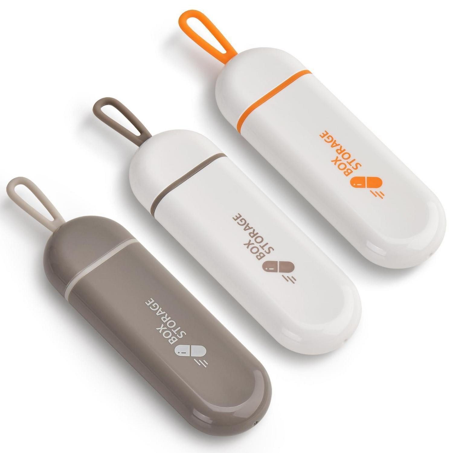 LuxusKollektion Pillendose Pillendose für unterwegs klein 3er-Pack (3 St)