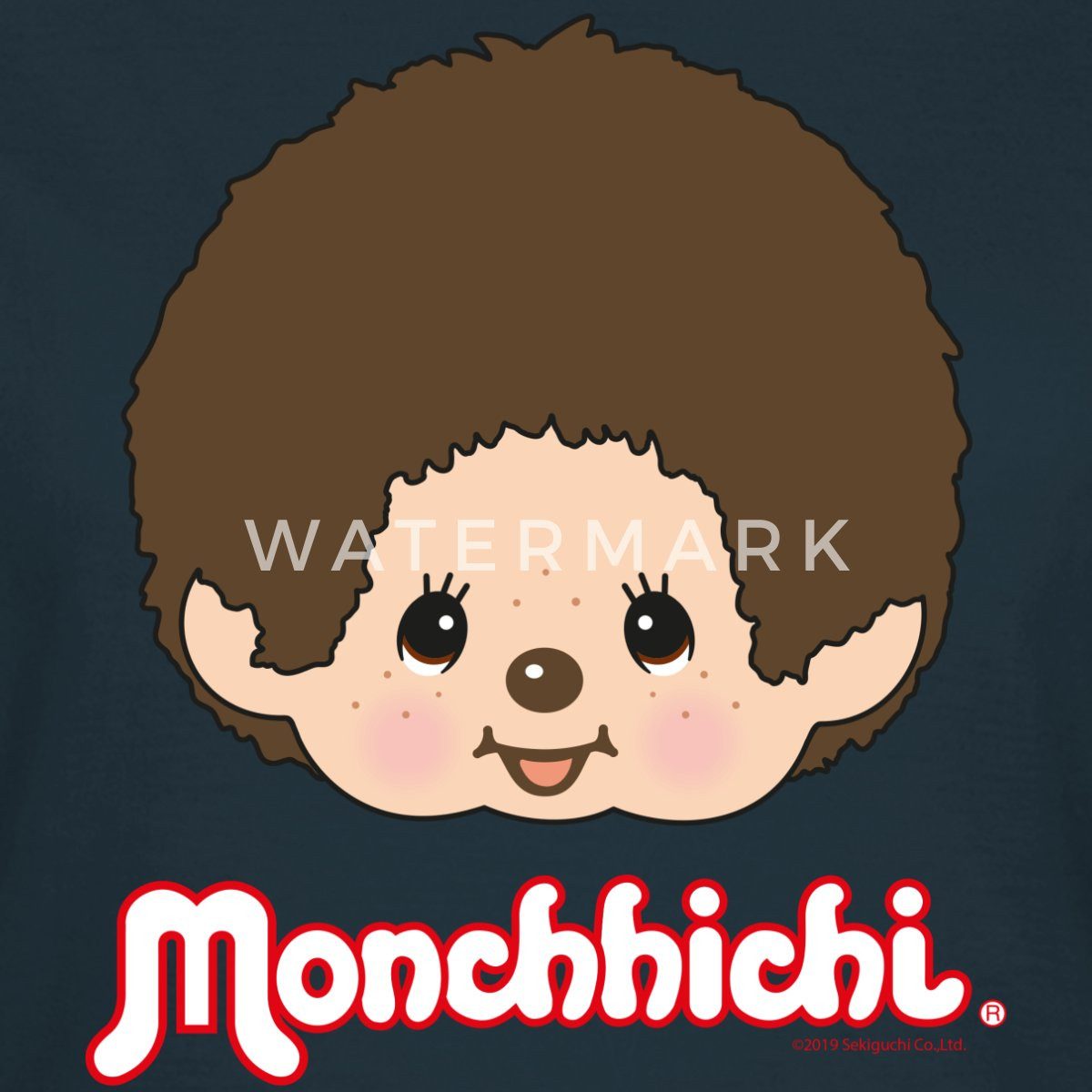 Spreadshirt T-Shirt Monchhichi Portrait Gesicht Frauen günstig online kaufen
