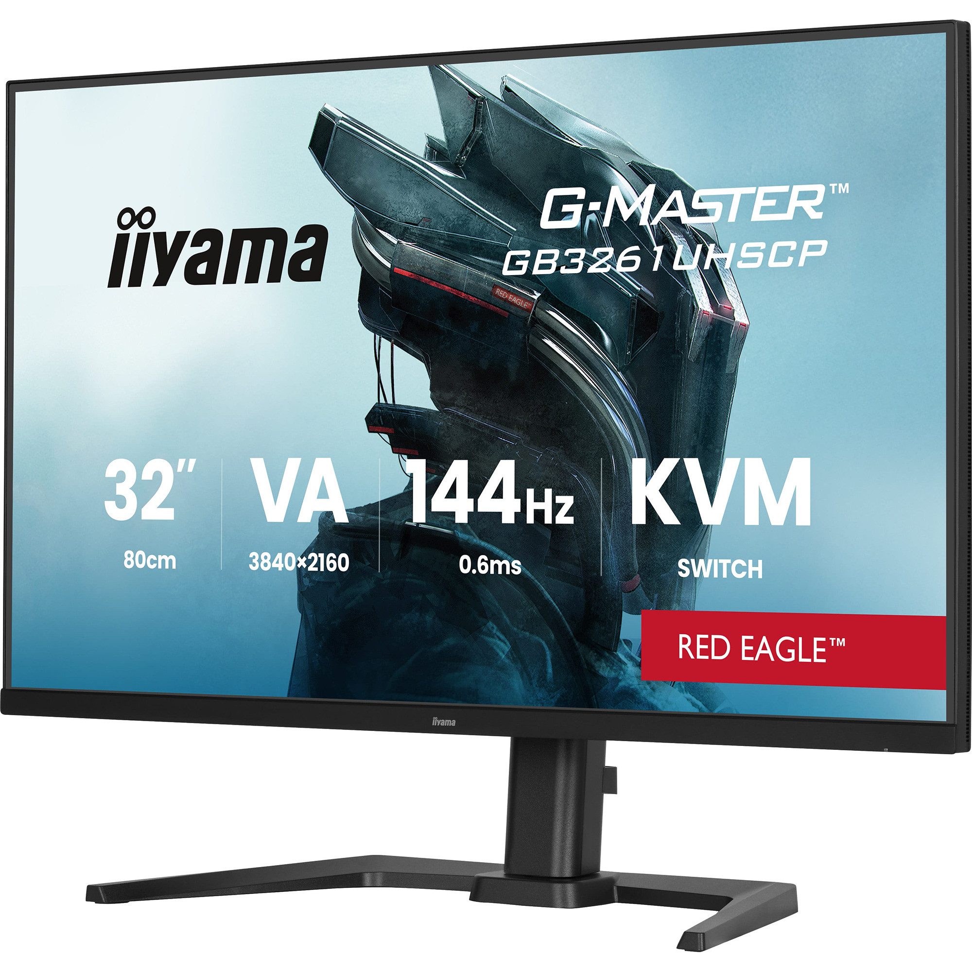 Iiyama iiyama G-Master GB3261UHSCP-B1 Red Eagle, TFT-Monitor (3840 x 2160 px)