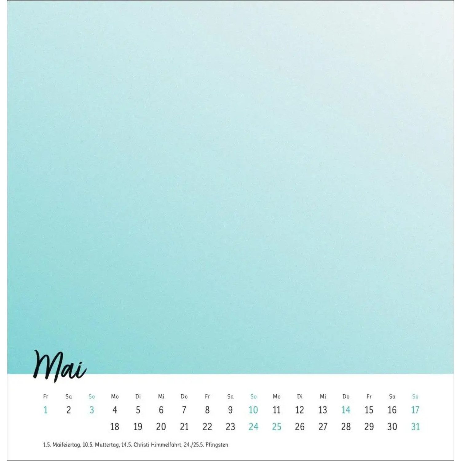 HEYE Tischkalender Kreativkalender zum Aufstellen Design 2026