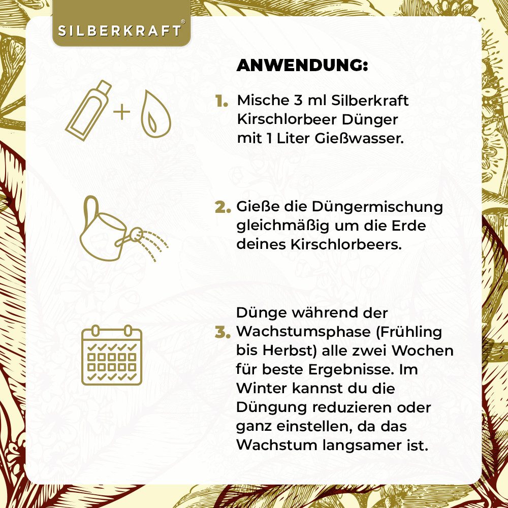 Silberkraft Pflanzenstärkungsmittel Kirschlorbeer Dünger - Mineralischer günstig online kaufen