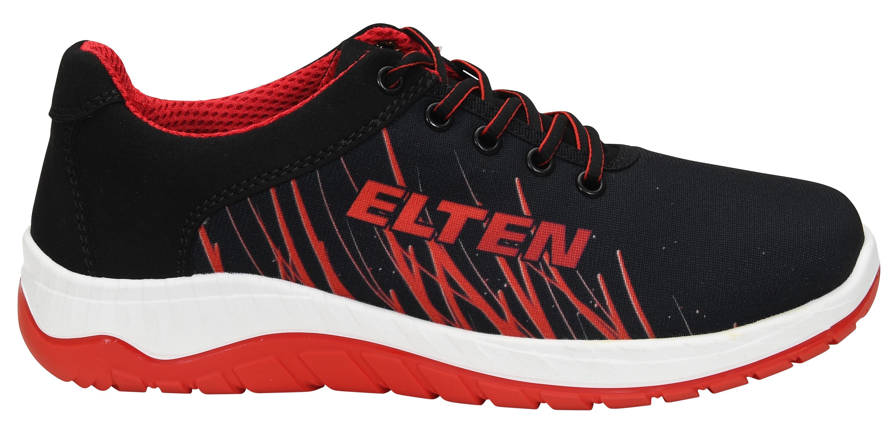 ELTEN LANA black-red Low ESD O1 Sicherheitsschuh (Schuhkarton, Paar)