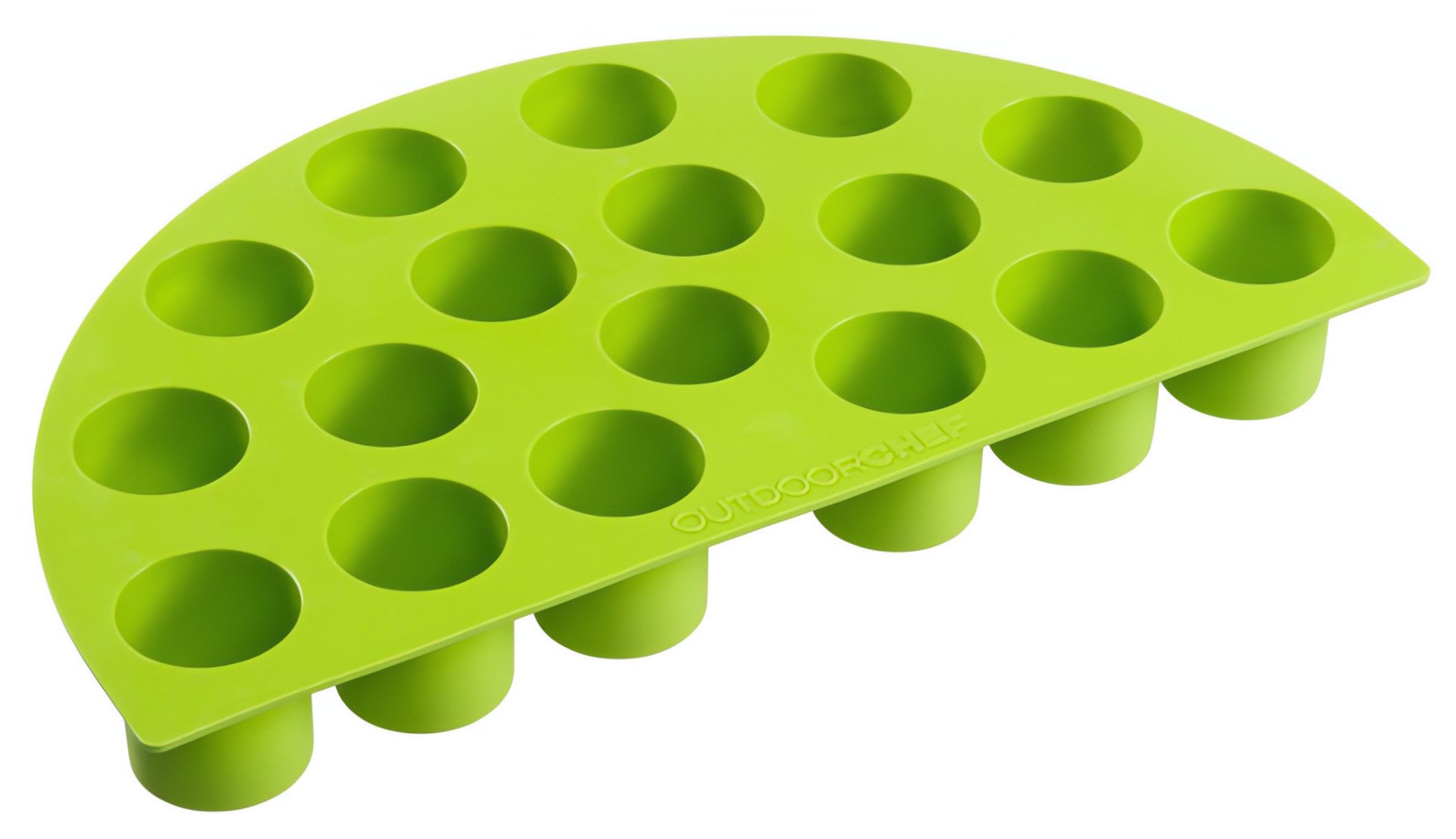 OUTDOORCHEF Silikonform Silikon-Halbmond Zylinder